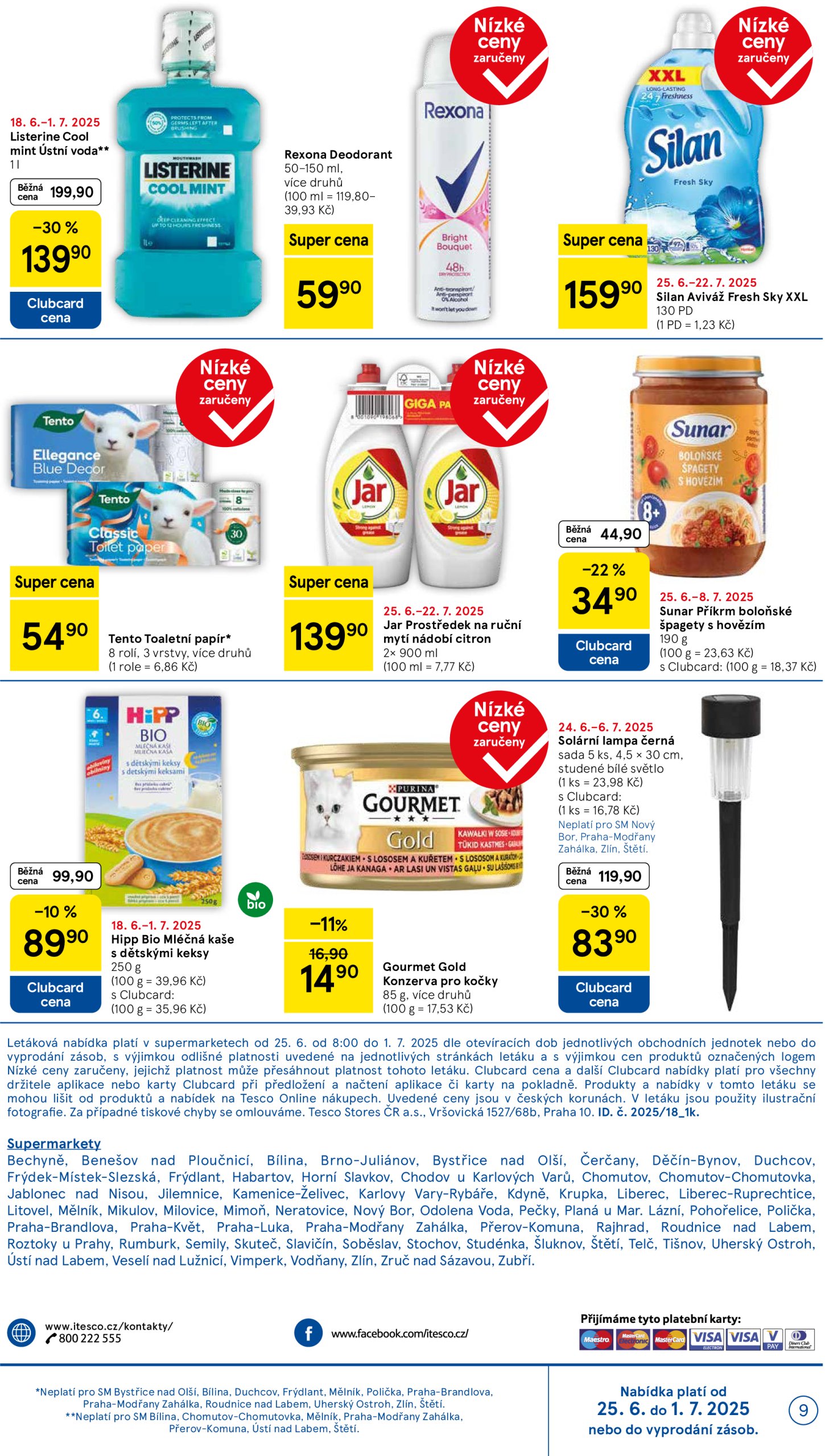 tesco - Leták Tesco - Supermarket od 25.06. do 01.07. - page: 9