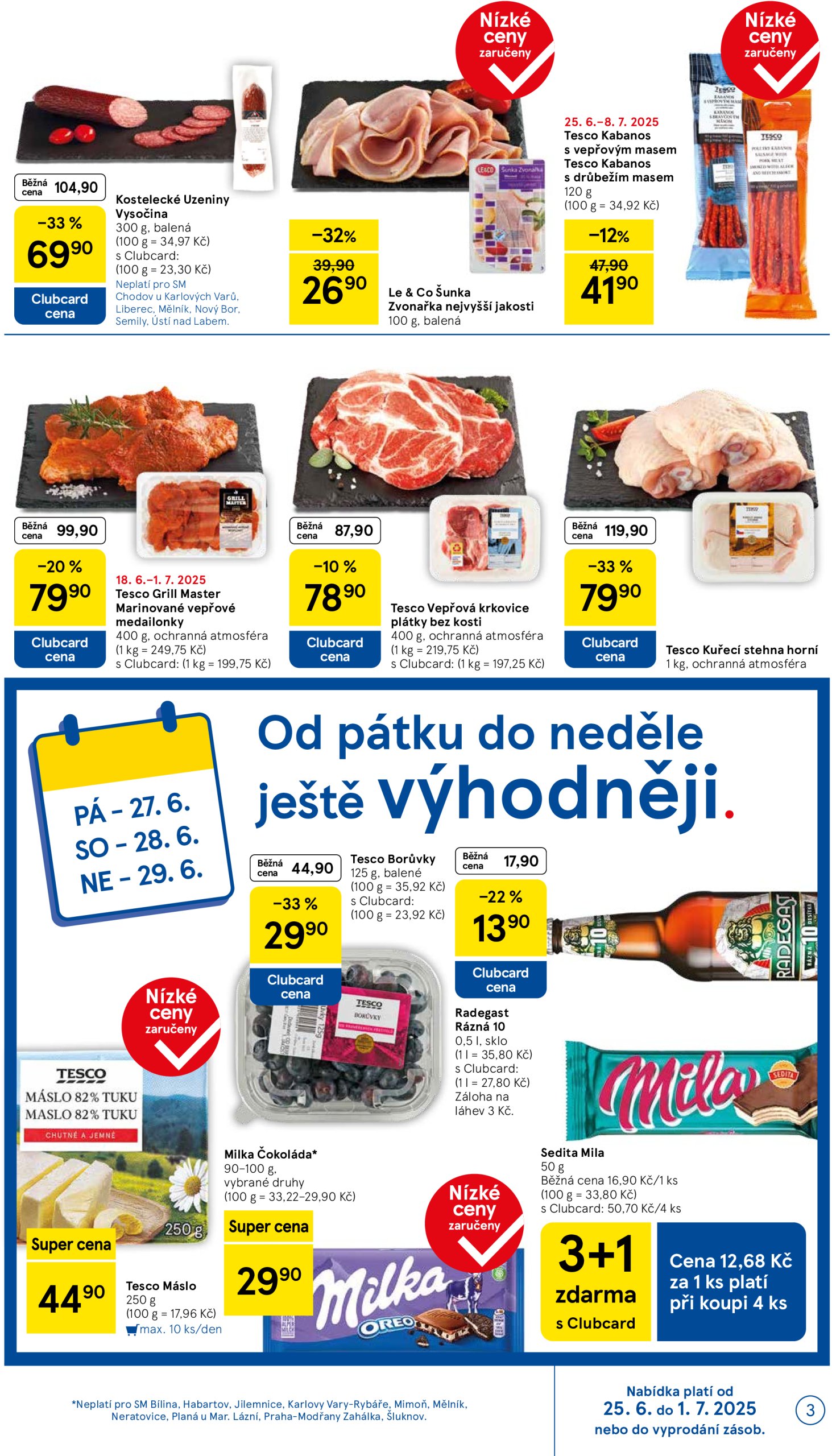 tesco - Leták Tesco - Supermarket od 25.06. do 01.07. - page: 3