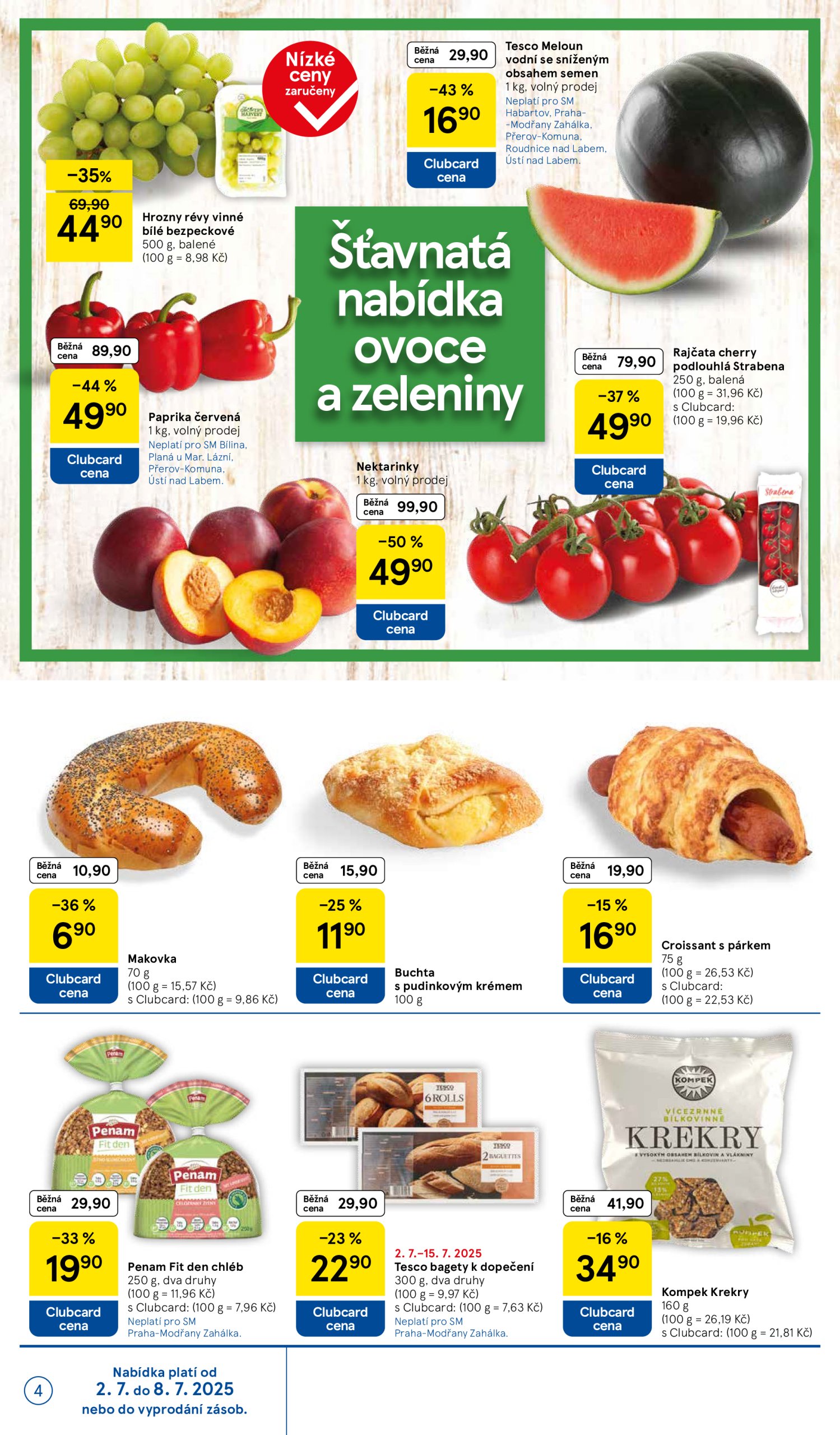 tesco - Leták Tesco supermarket od 02.07. do 08.07. - page: 4