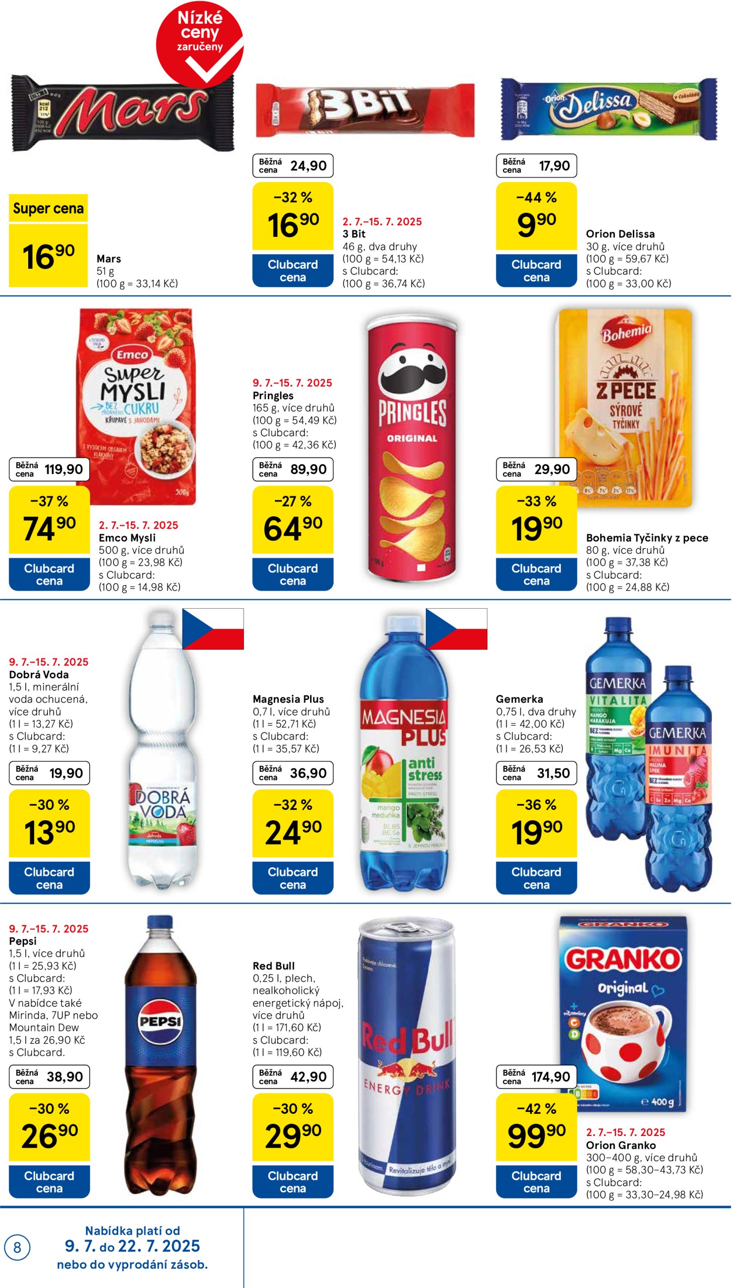 tesco - Leták Tesco supermarket od 09.07. do 15.07. - page: 8