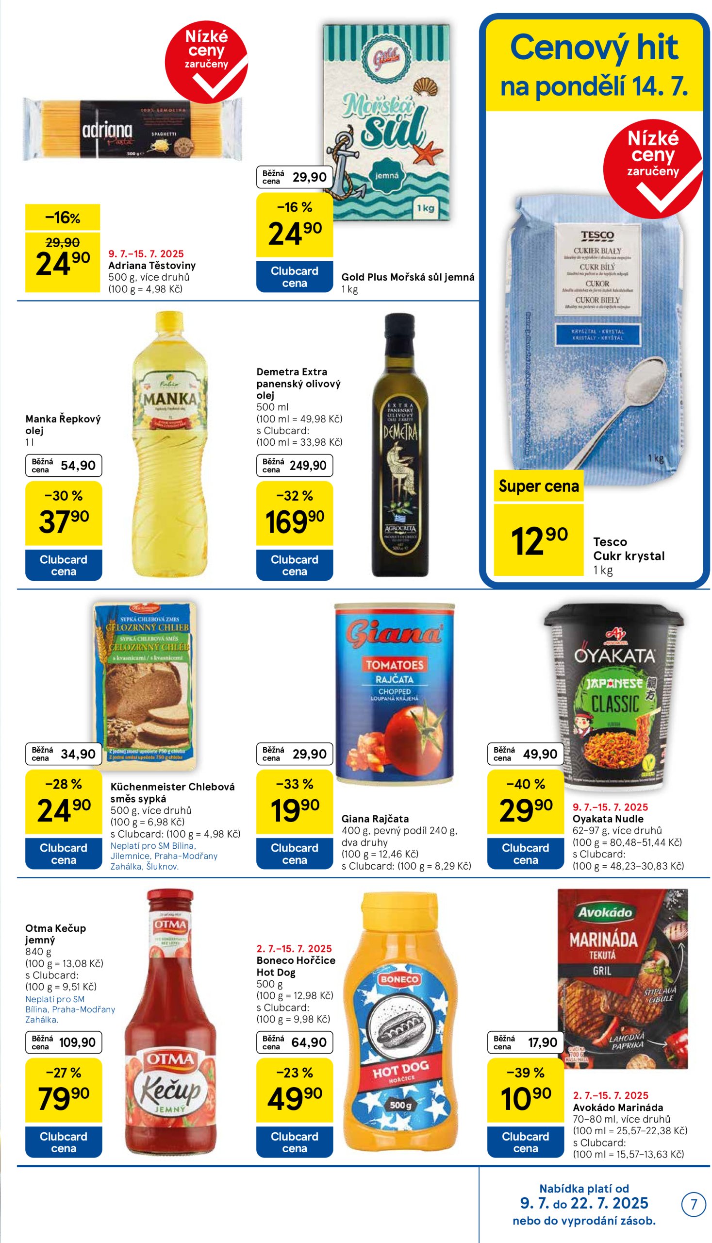 tesco - Leták Tesco supermarket od 09.07. do 15.07. - page: 7
