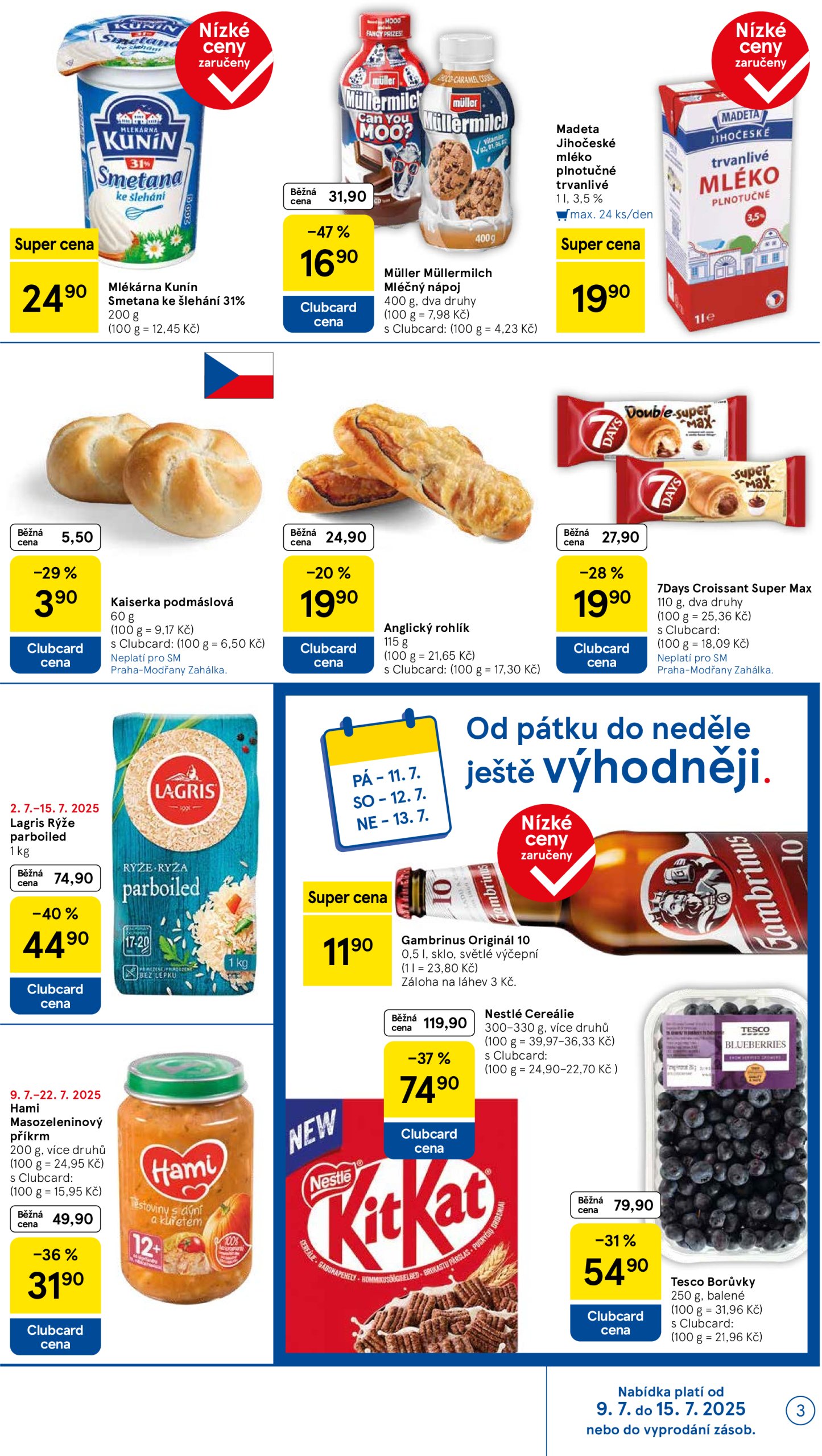 tesco - Leták Tesco supermarket od 09.07. do 15.07. - page: 3