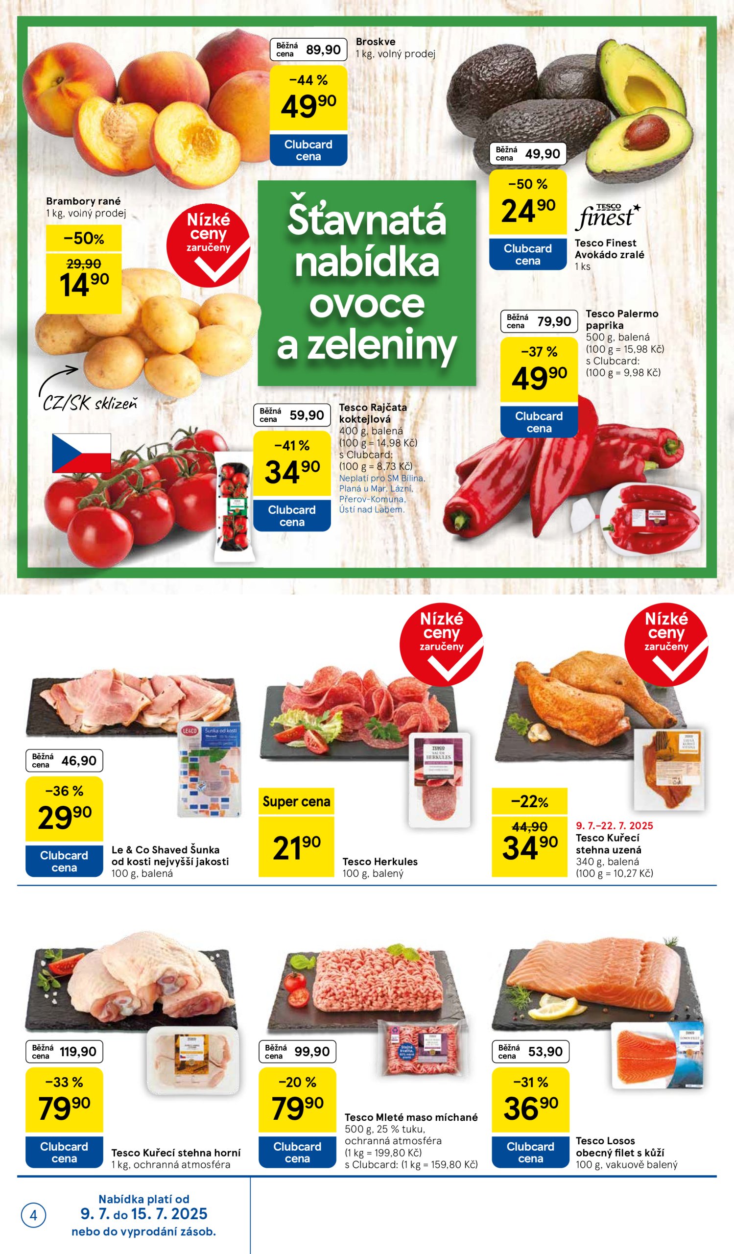 tesco - Leták Tesco supermarket od 09.07. do 15.07. - page: 4