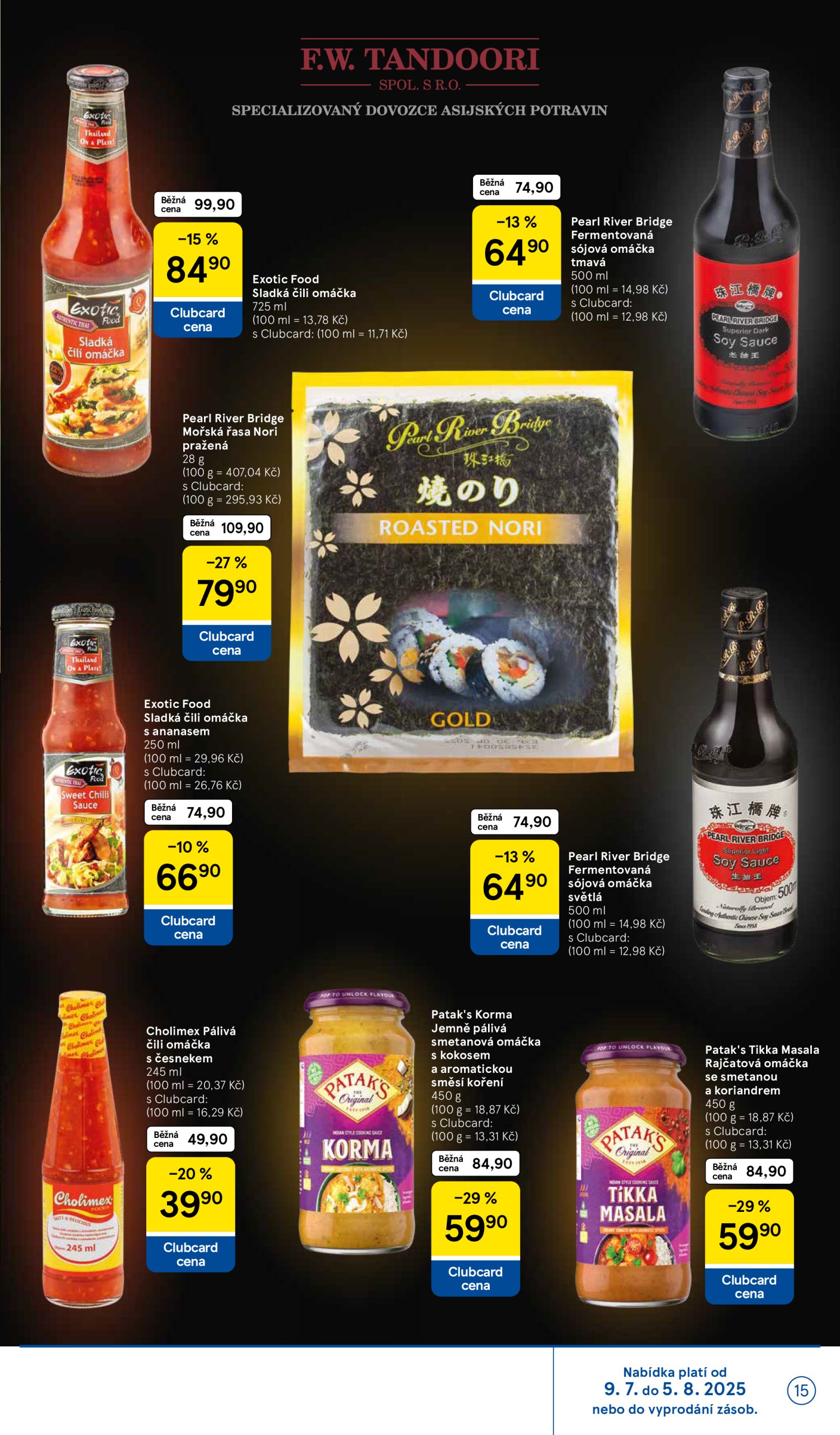 tesco - Leták Tesco - Značky, kterým věříte od 09.07. do 05.08. - page: 15