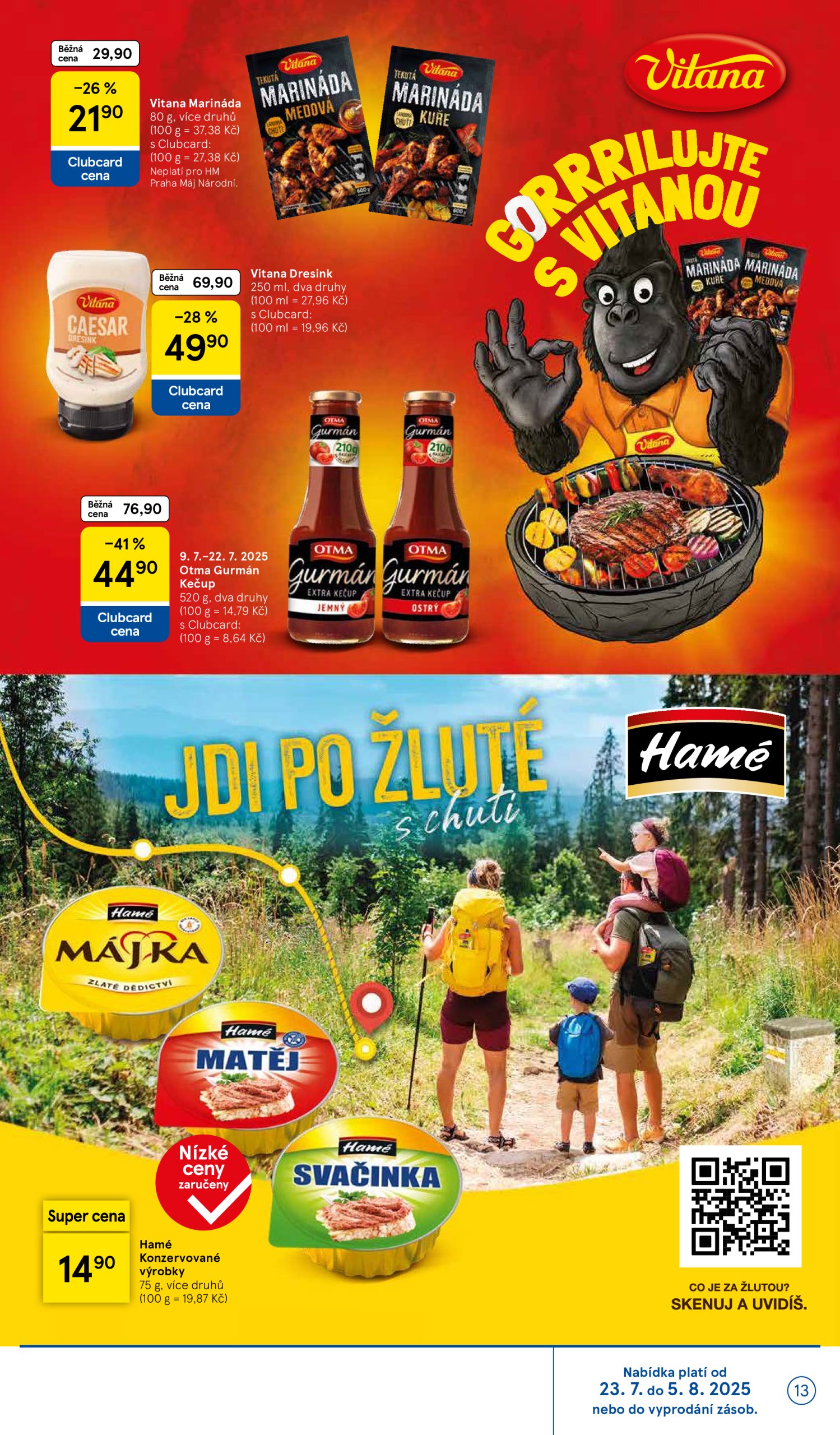 tesco - Leták Tesco - Značky, kterým věříte od 09.07. do 05.08. - page: 13