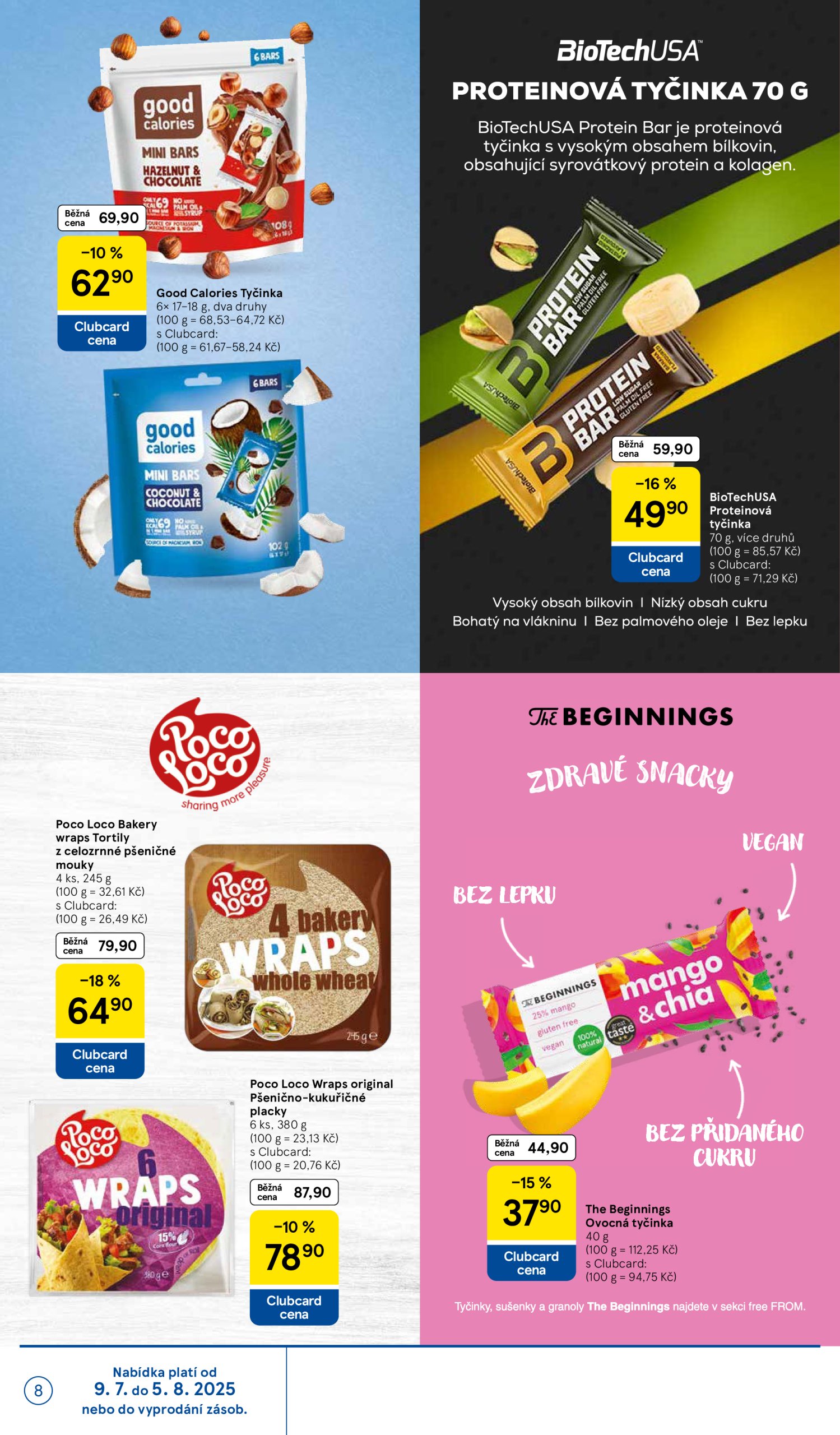 tesco - Leták Tesco - Značky, kterým věříte od 09.07. do 05.08. - page: 8