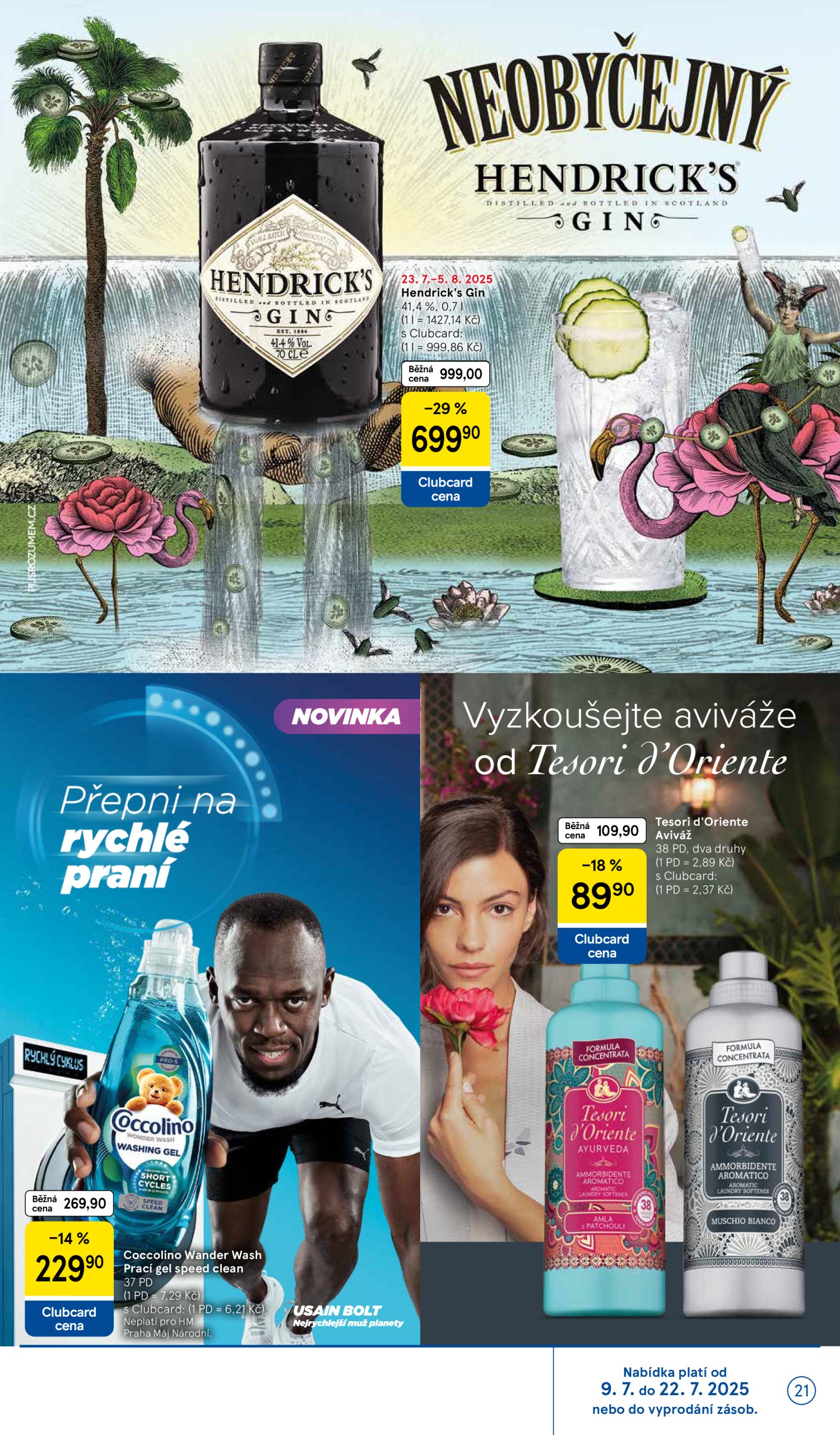 tesco - Leták Tesco - Značky, kterým věříte od 09.07. do 05.08. - page: 21