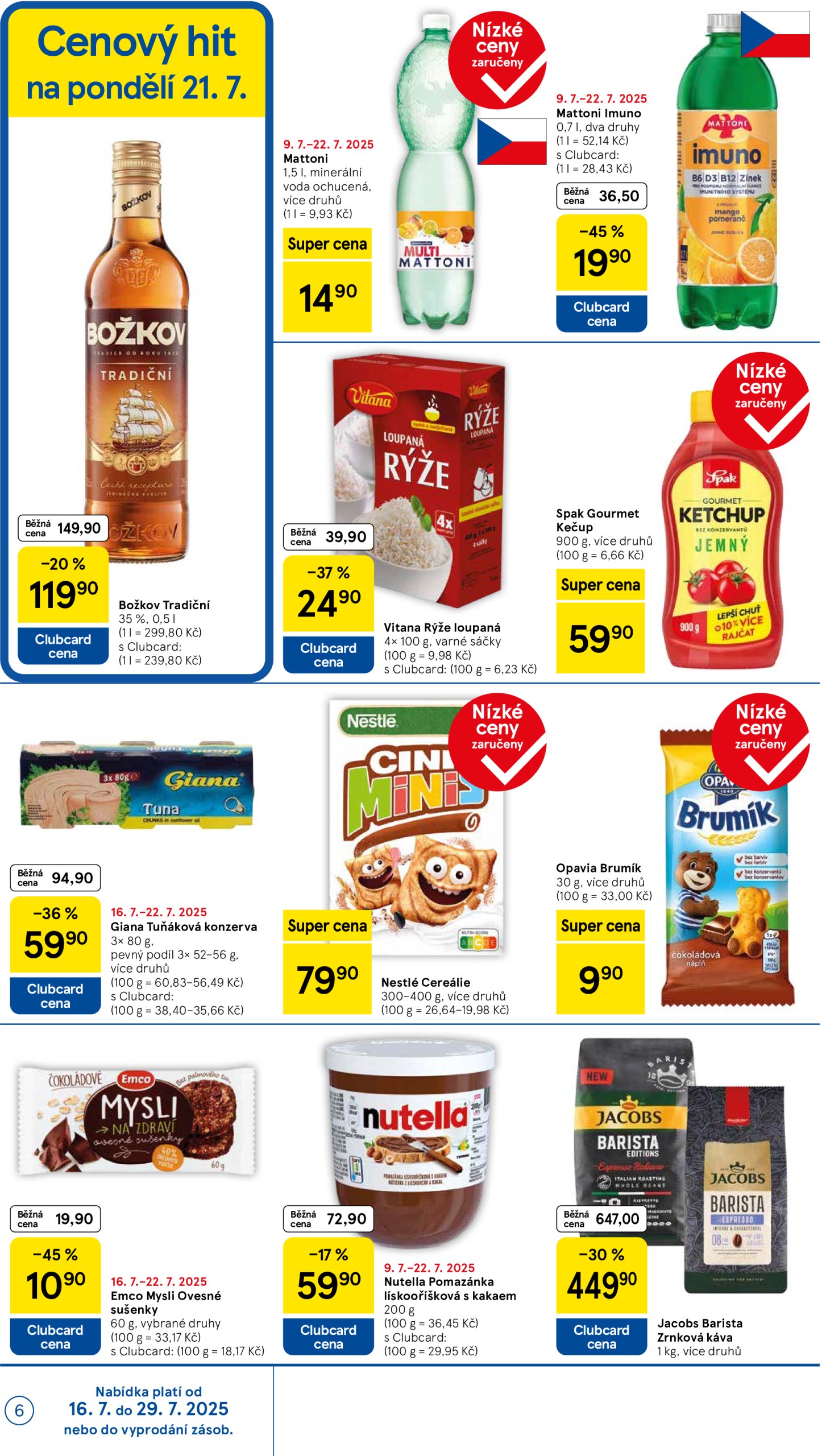 tesco - Leták Tesco supermarket od 16.07. do 22.07. - page: 6