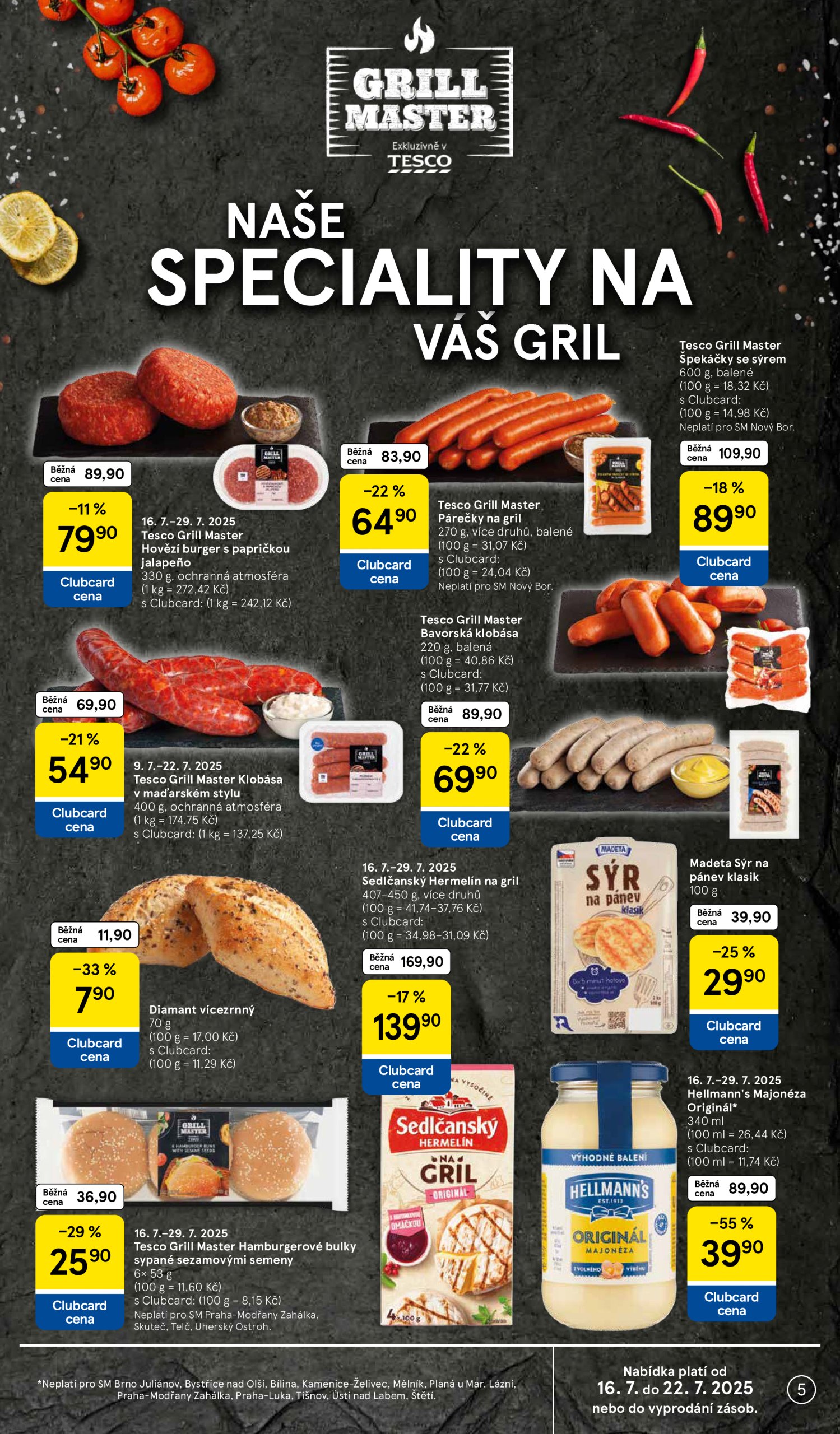 tesco - Leták Tesco supermarket od 16.07. do 22.07. - page: 5