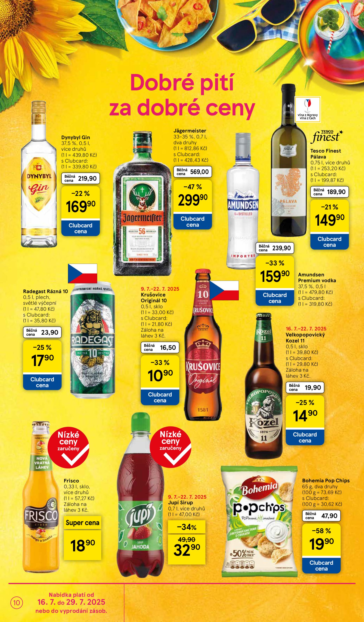tesco - Leták Tesco supermarket od 16.07. do 22.07. - page: 10