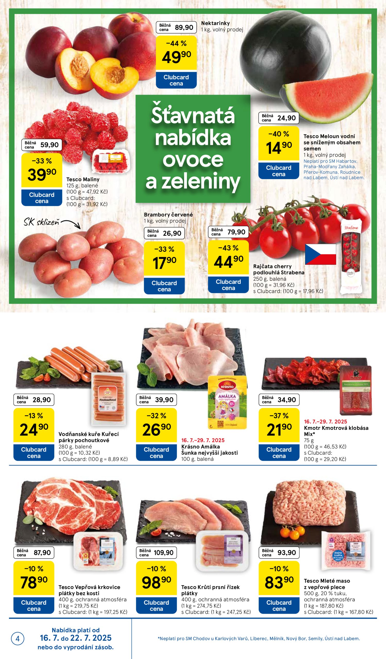 tesco - Leták Tesco supermarket od 16.07. do 22.07. - page: 4