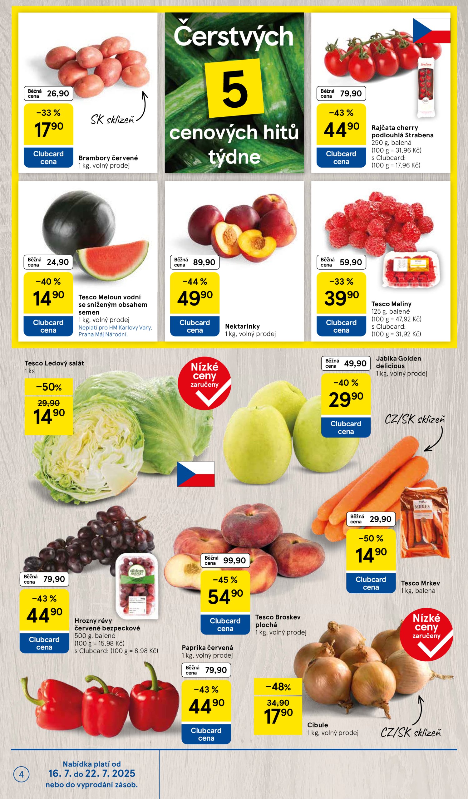 tesco - Leták Tesco od 16.07. do 22.07. - page: 4