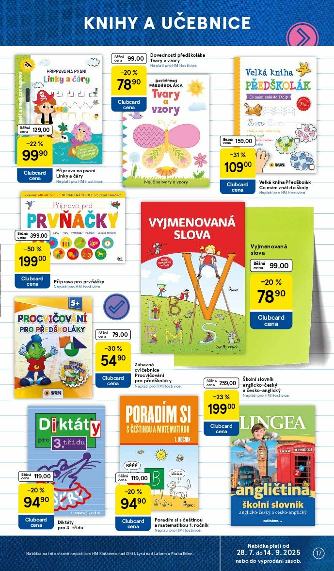 tesco - Leták Tesco - Zpátky do školy od 11.08. do 14.09. - page: 17