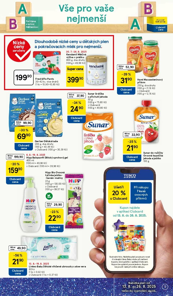 tesco - Leták Tesco supermarket od 13.08. do 19.08. - page: 9
