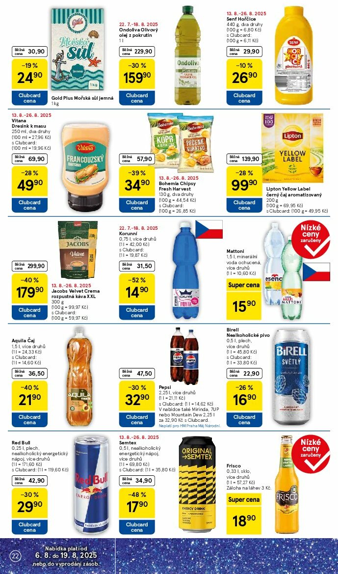 tesco - Leták Tesco od 13.08. do 19.08. - page: 22