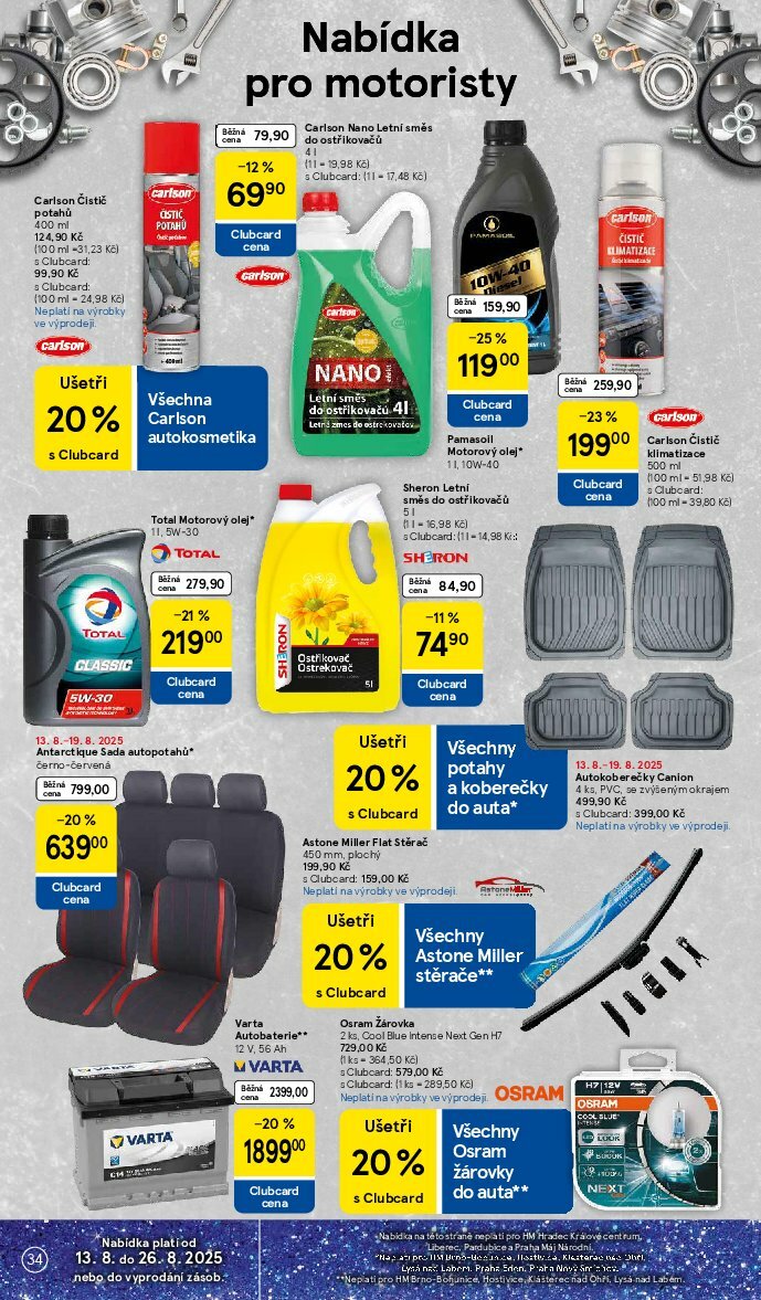 tesco - Leták Tesco od 13.08. do 19.08. - page: 34