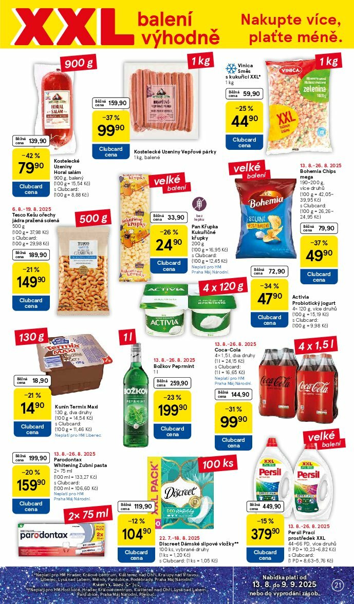 tesco - Leták Tesco od 13.08. do 19.08. - page: 21