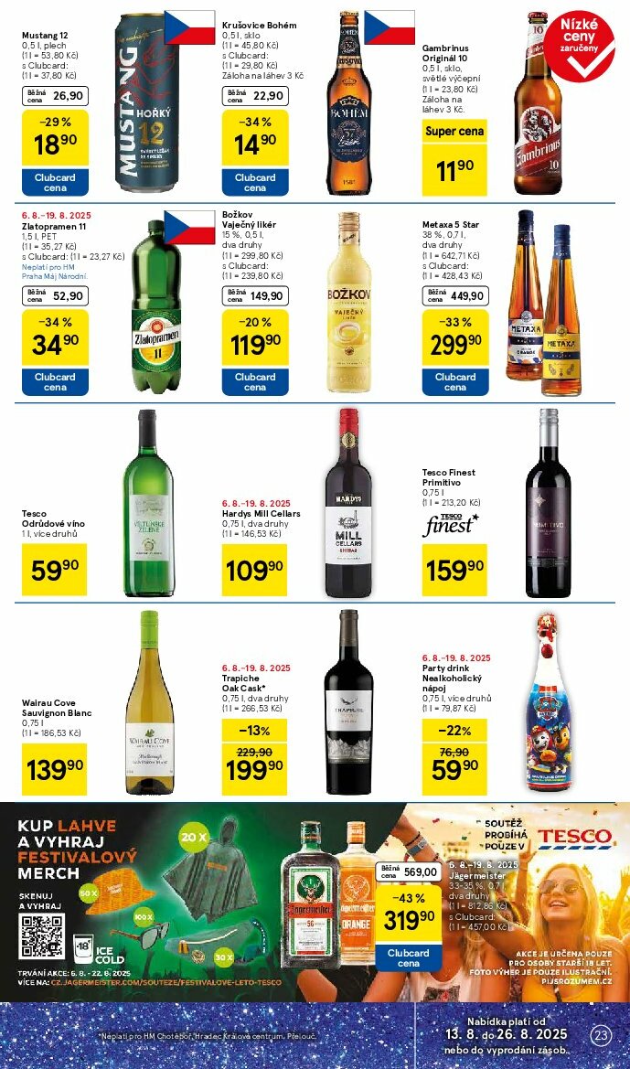 tesco - Leták Tesco od 13.08. do 19.08. - page: 23
