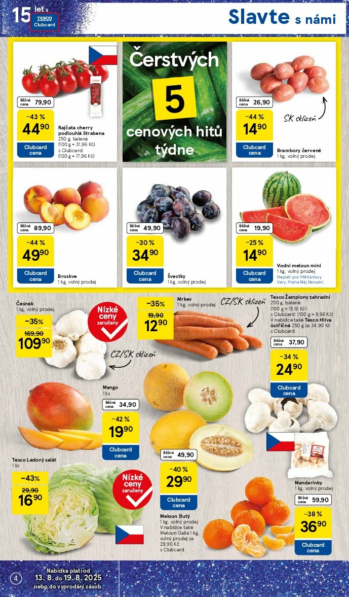 tesco - Leták Tesco od 13.08. do 19.08. - page: 4