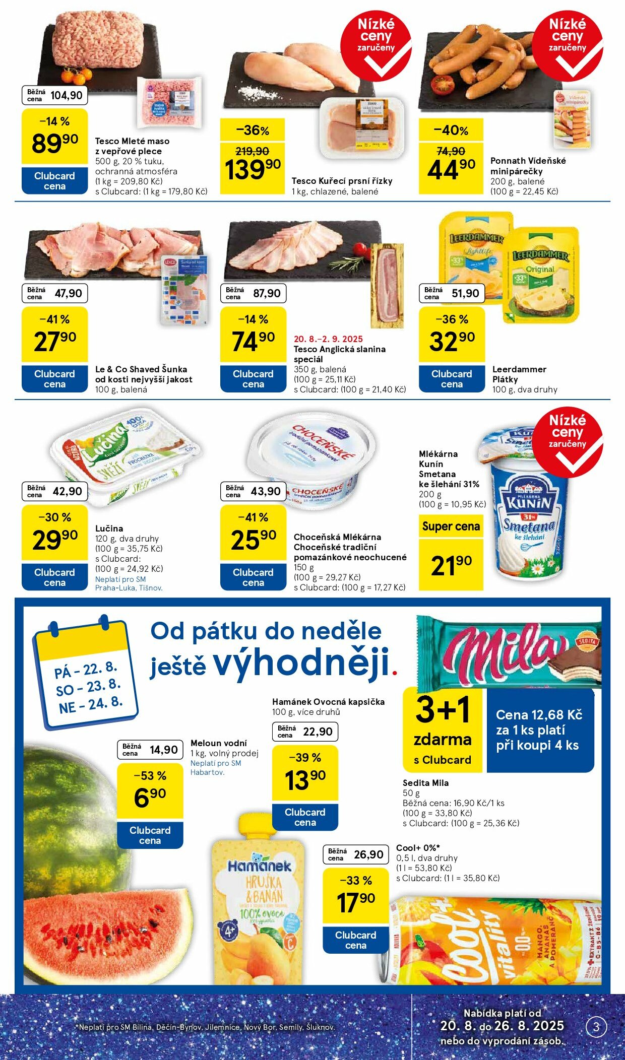 tesco - Leták Tesco supermarket od 20.08. do 26.08. - page: 3
