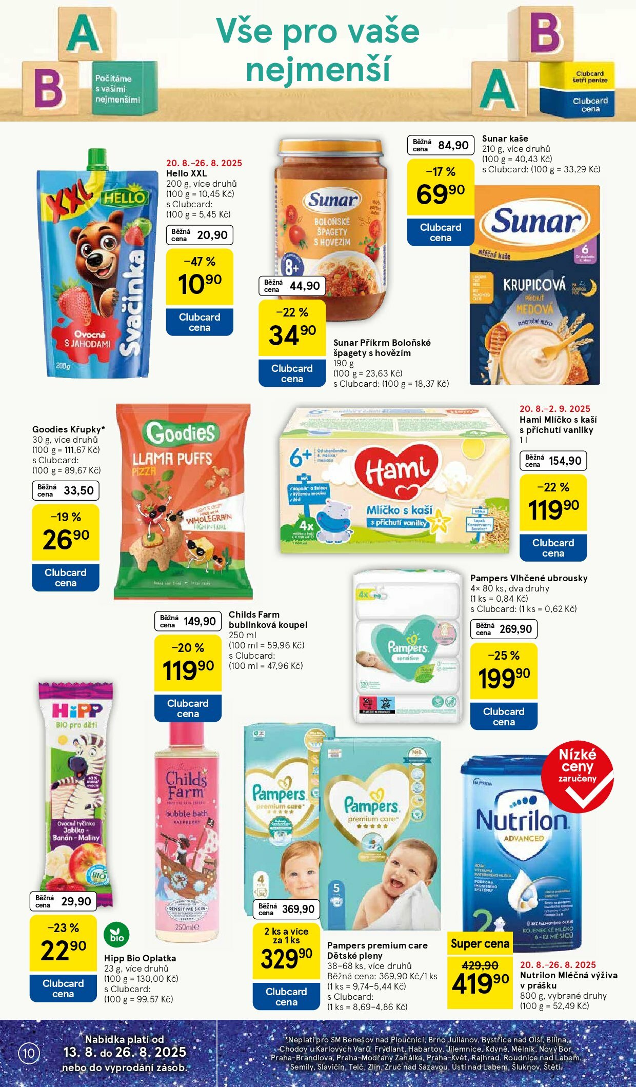 tesco - Leták Tesco supermarket od 20.08. do 26.08. - page: 10