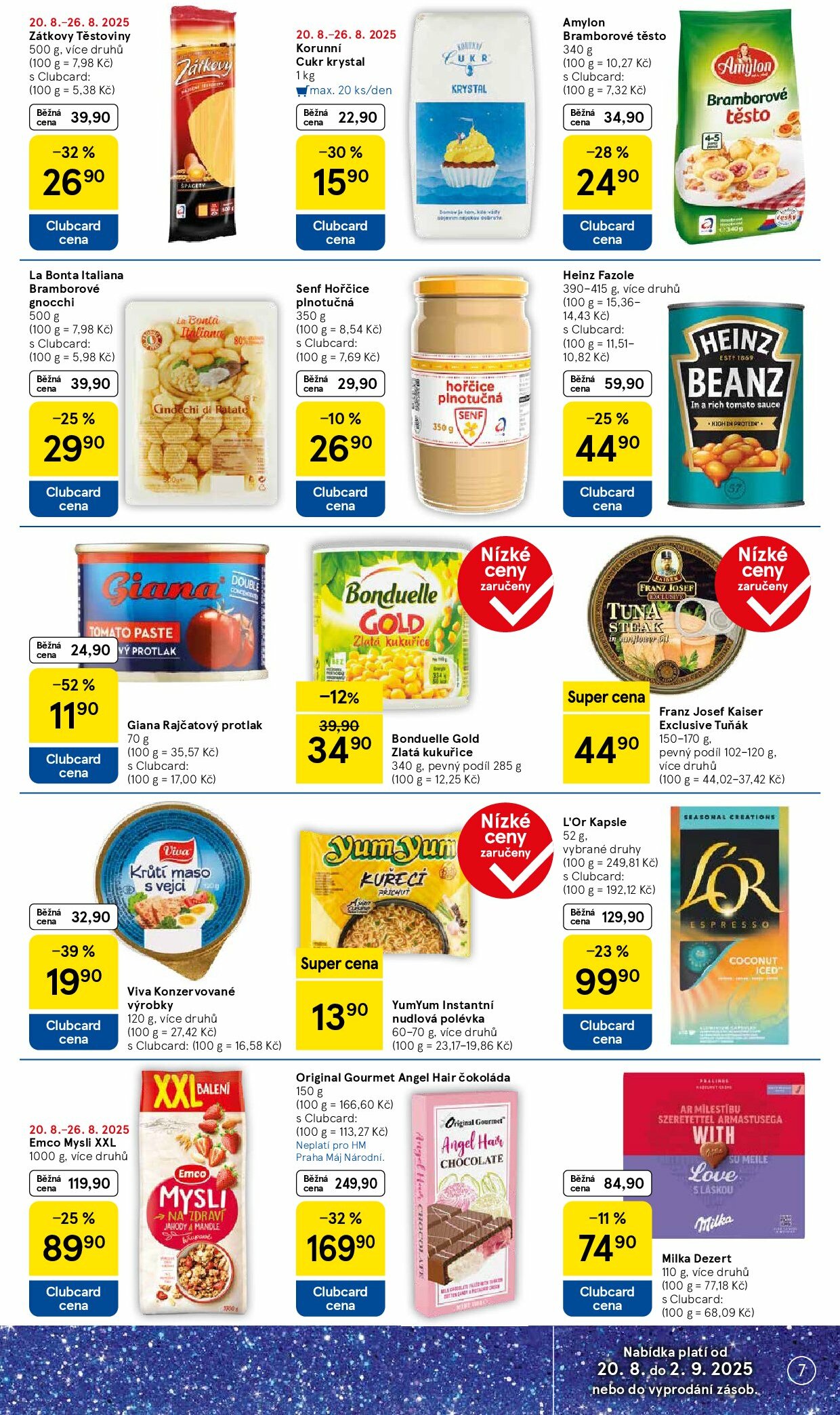 tesco - Leták Tesco od 20.08. do 26.08. - page: 7