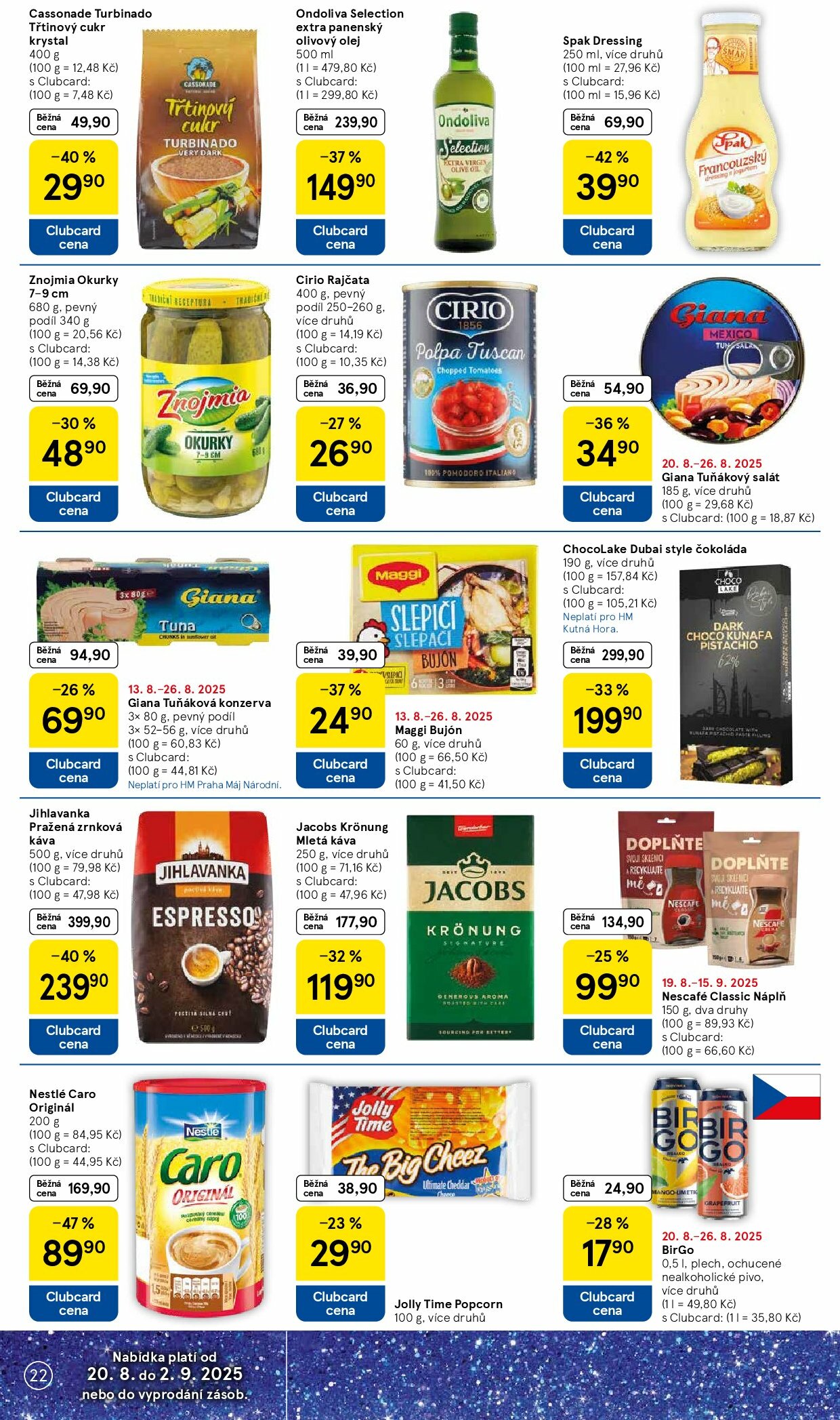 tesco - Leták Tesco od 20.08. do 26.08. - page: 22