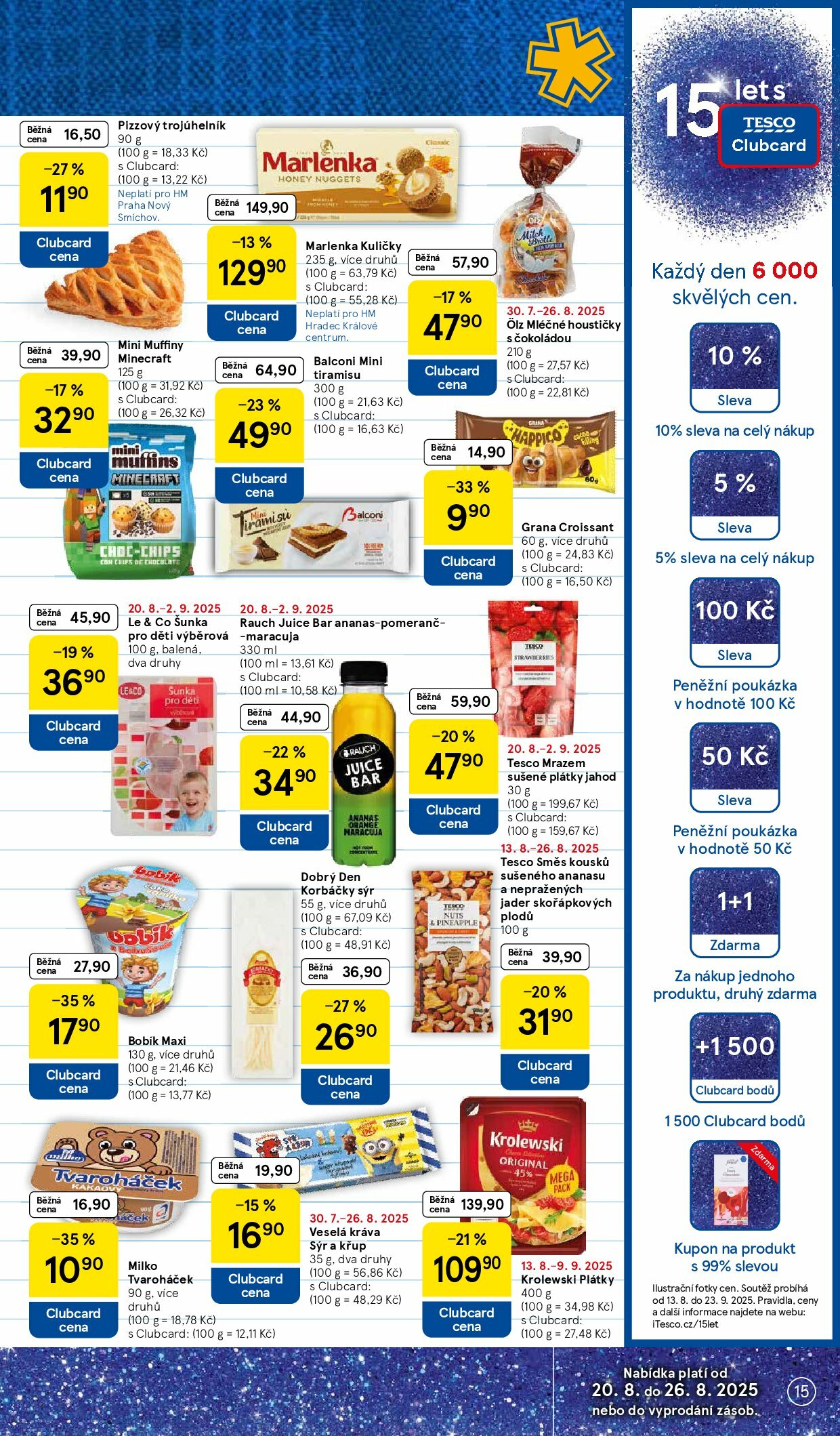 tesco - Leták Tesco od 20.08. do 26.08. - page: 15