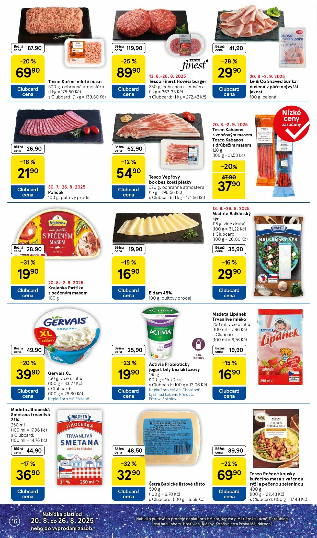 tesco - Leták Tesco od 20.08. do 26.08. - page: 16
