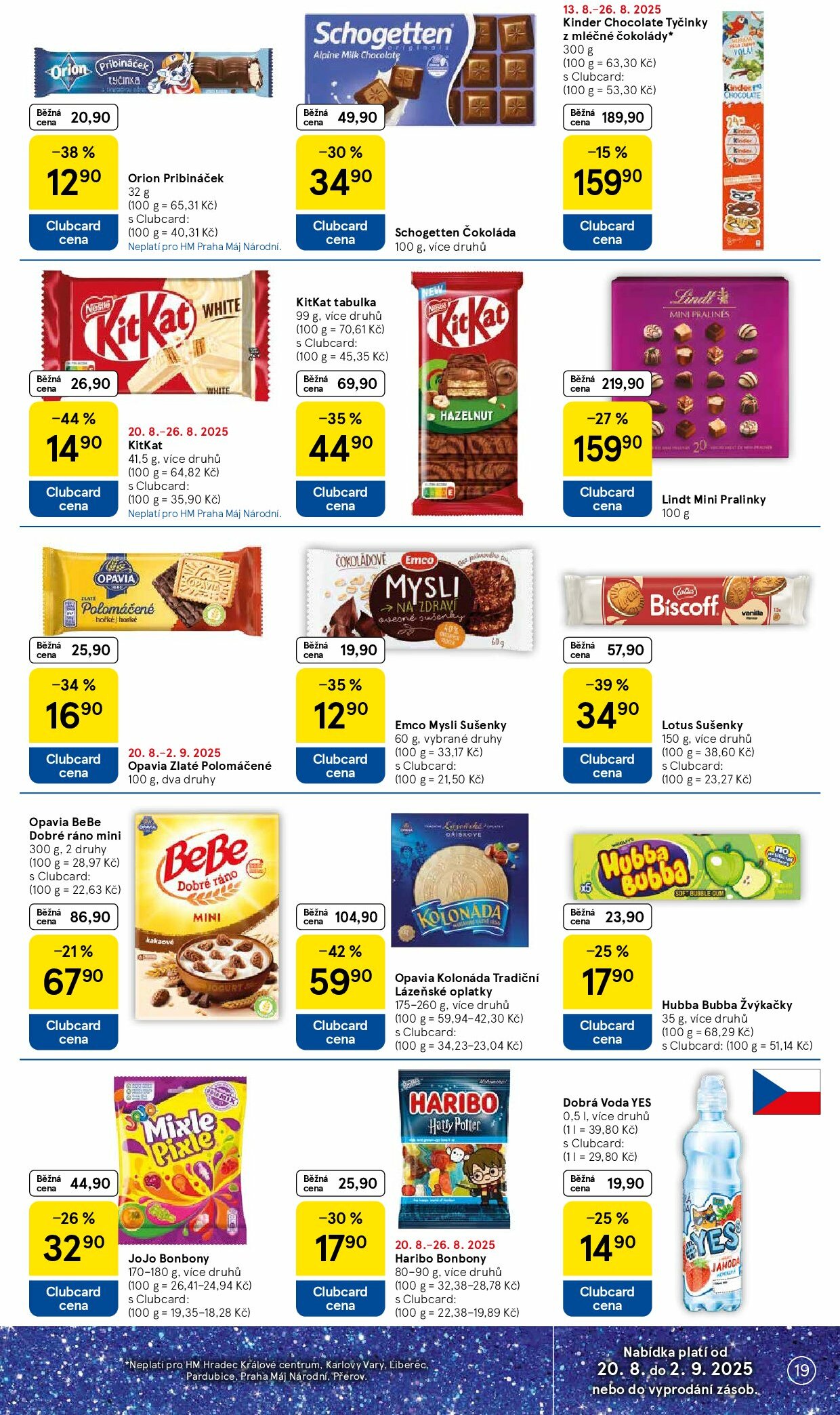 tesco - Leták Tesco od 20.08. do 26.08. - page: 19