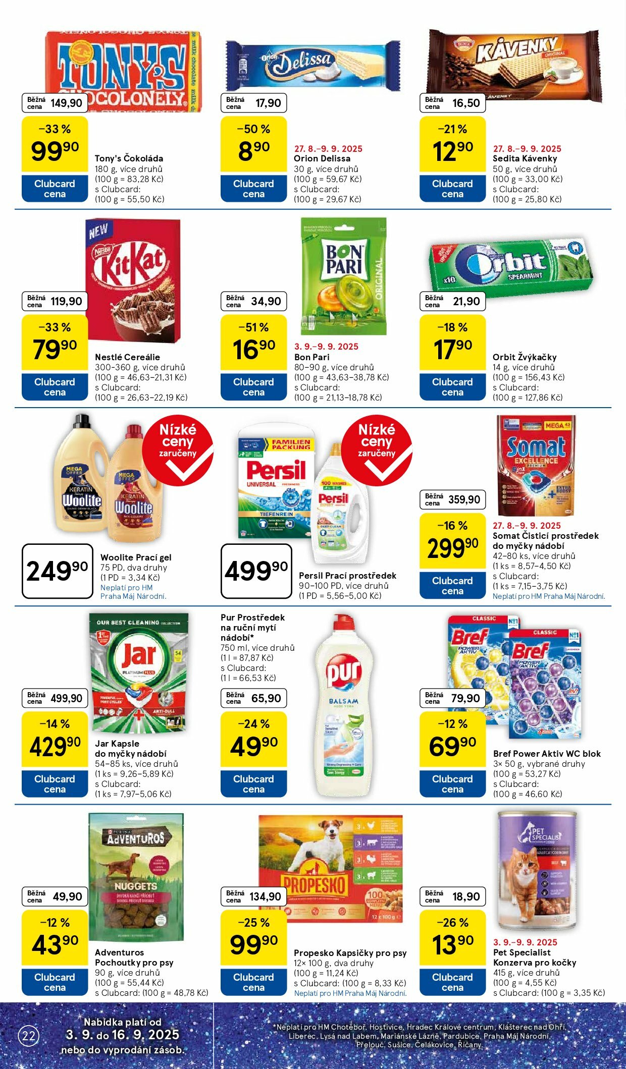 tesco - Leták Tesco od 03.09. do 09.09. - page: 22