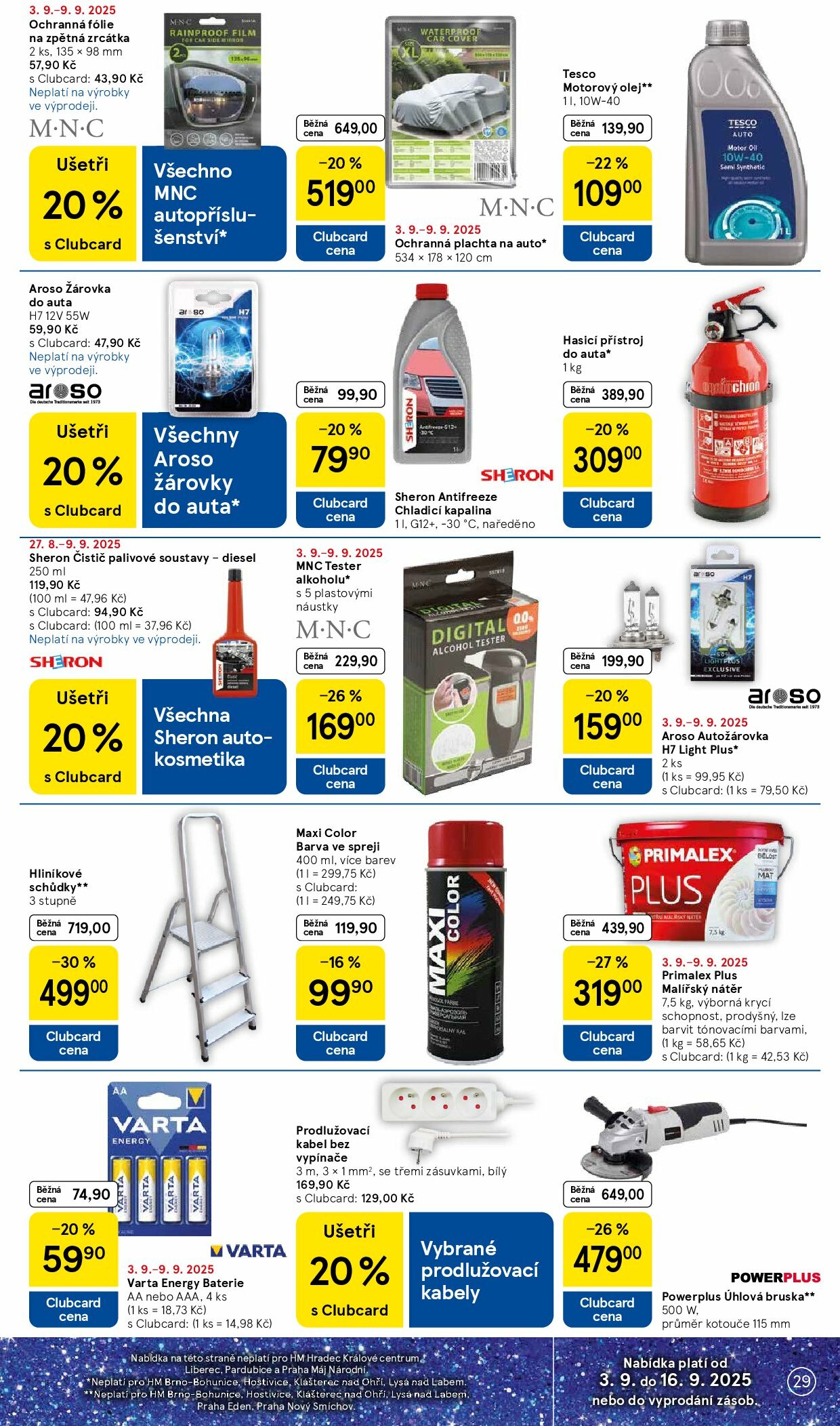 tesco - Leták Tesco od 03.09. do 09.09. - page: 29