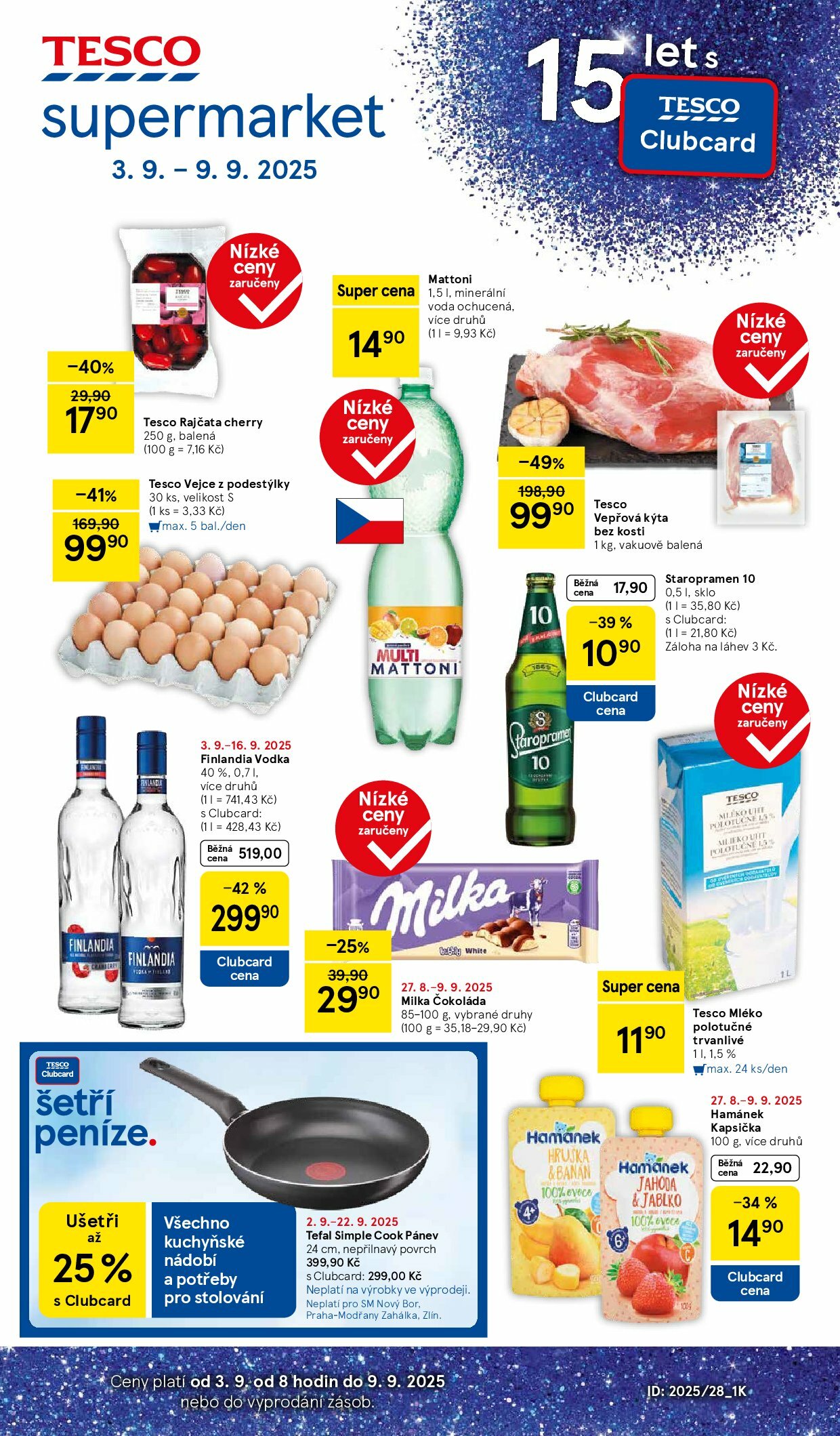 tesco - Leták Tesco supermarket od 03.09. do 09.09.