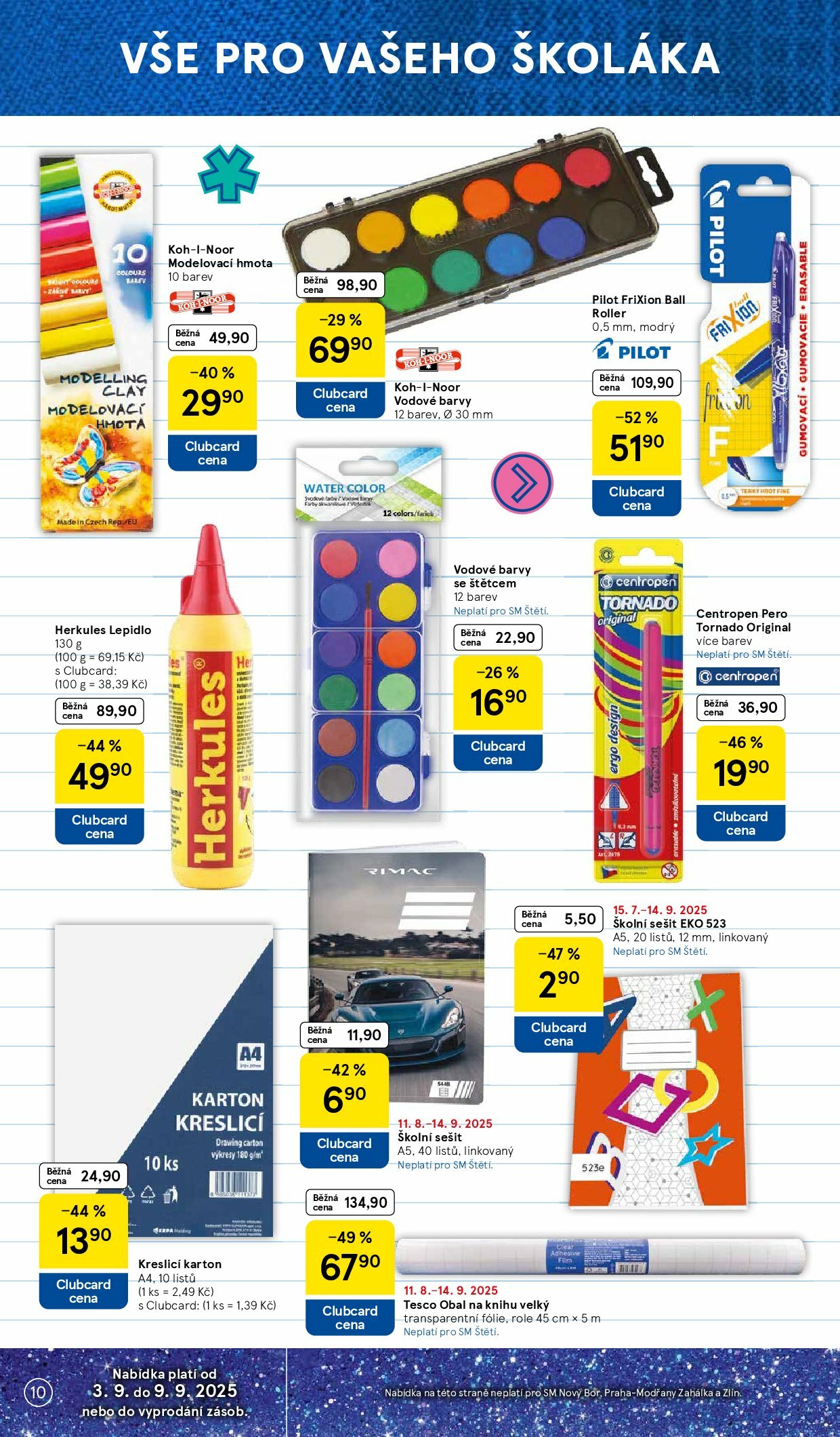 tesco - Leták Tesco supermarket od 03.09. do 09.09. - page: 10