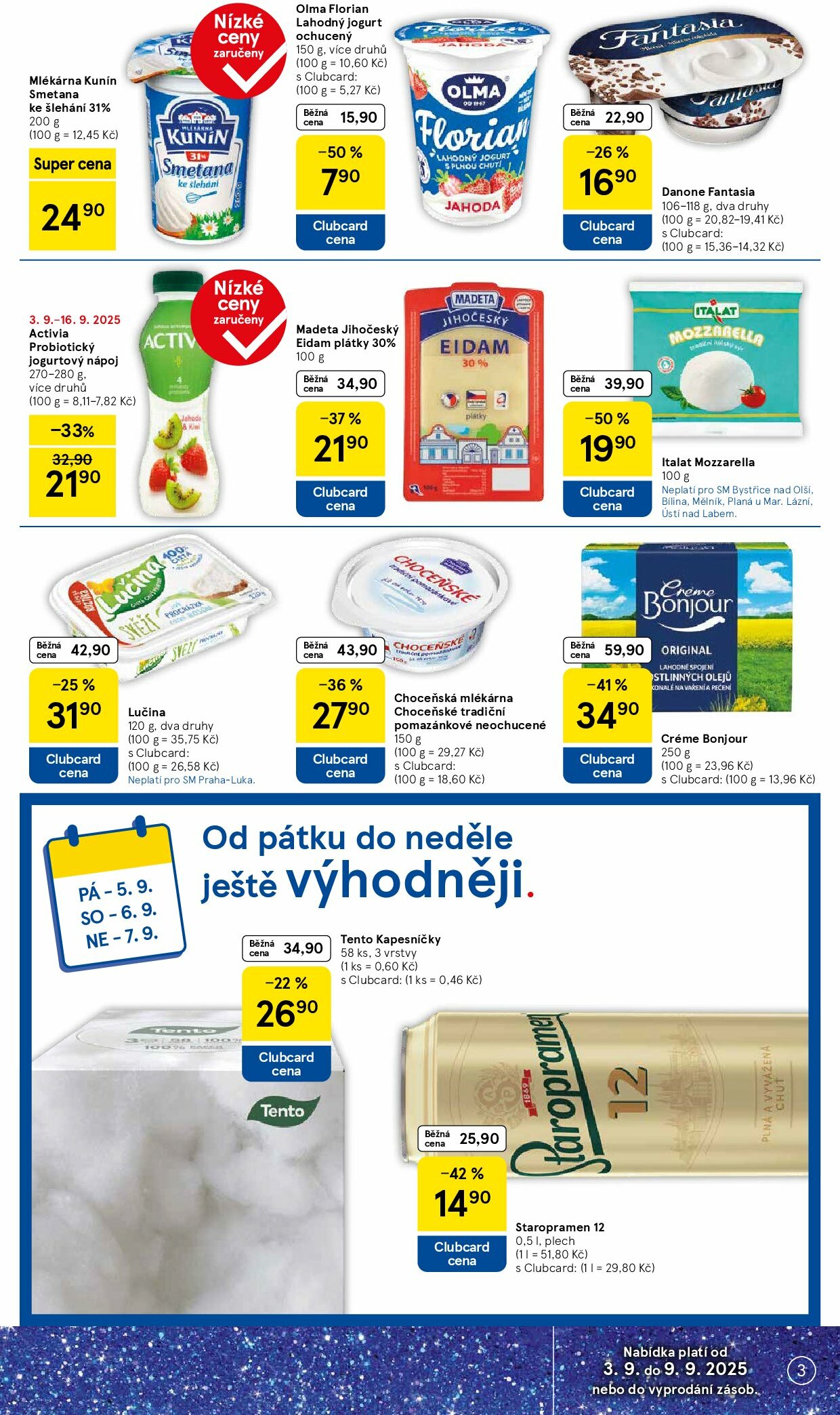 tesco - Leták Tesco supermarket od 03.09. do 09.09. - page: 3