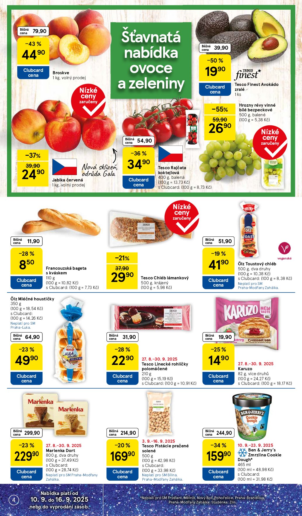 tesco - Leták Tesco supermarket od 10.09. do 16.09. - page: 4