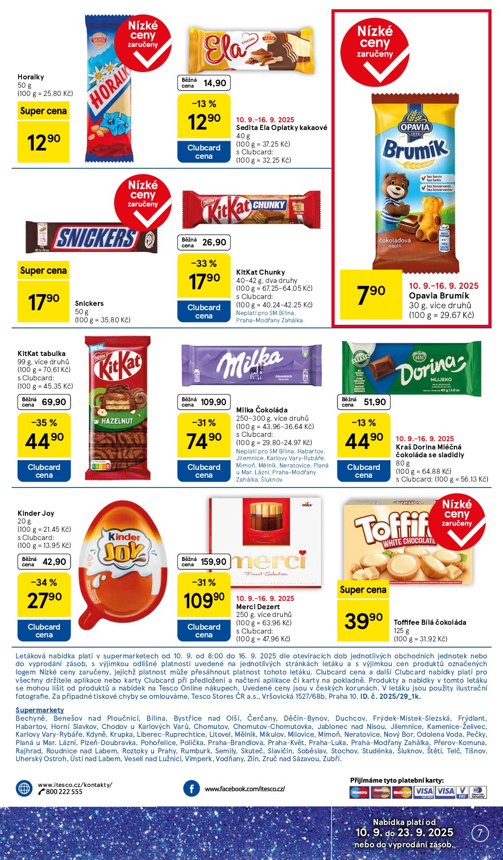 tesco - Leták Tesco supermarket od 10.09. do 16.09. - page: 7