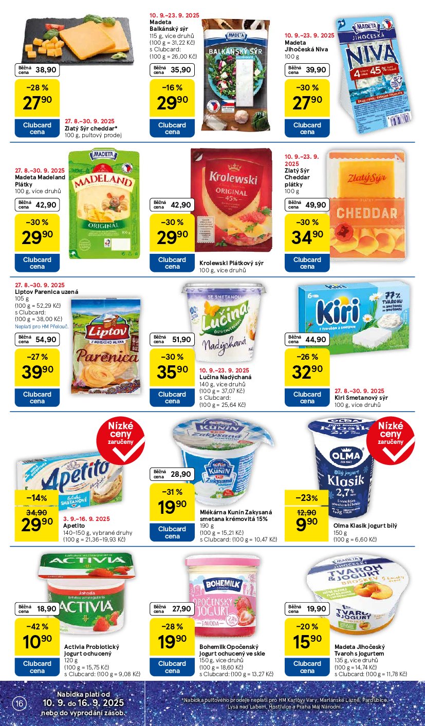 tesco - Leták Tesco od 10.09. do 16.09. - page: 16