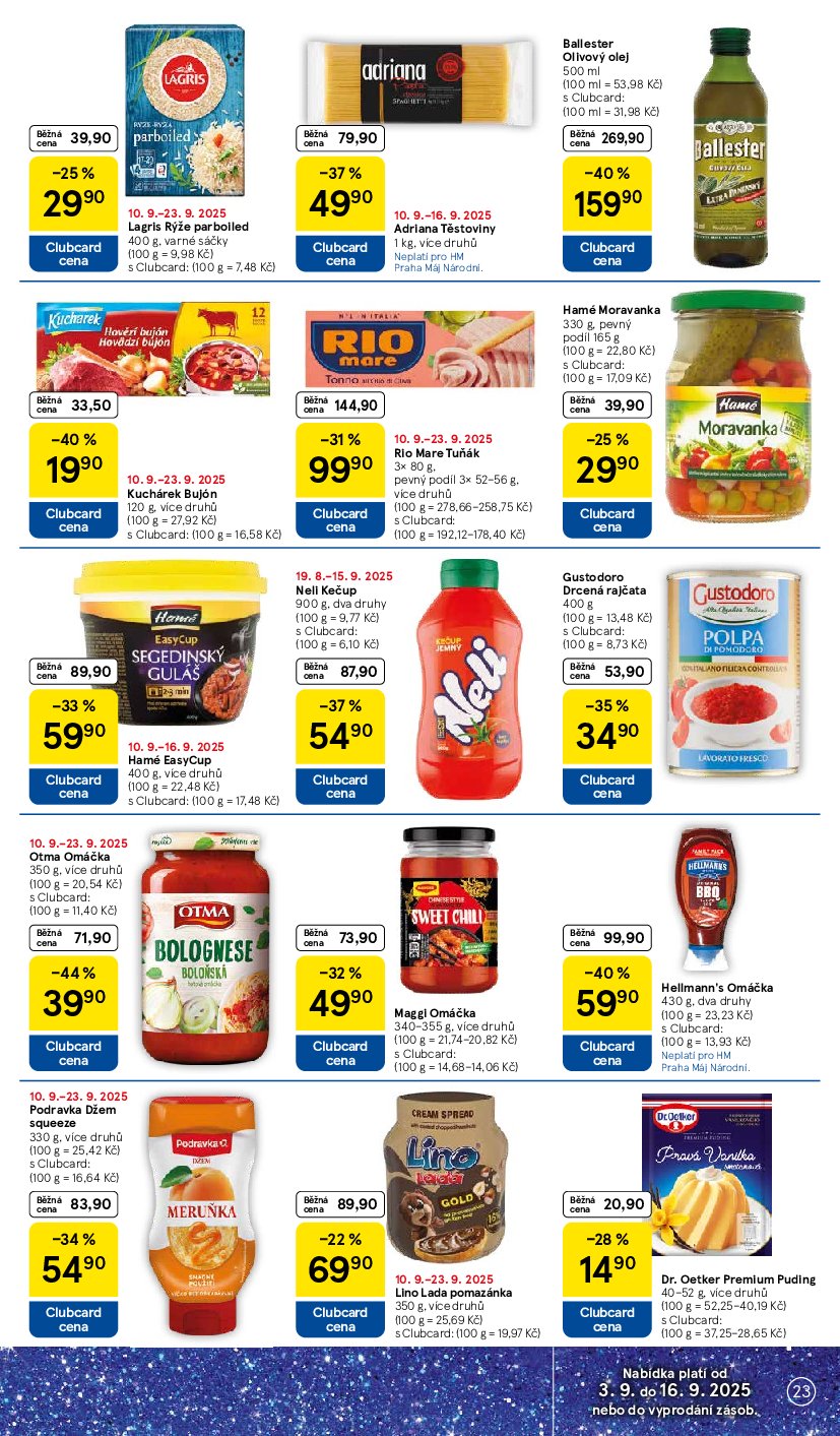 tesco - Leták Tesco od 10.09. do 16.09. - page: 23