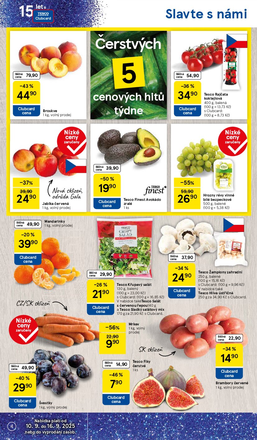 tesco - Leták Tesco od 10.09. do 16.09. - page: 4