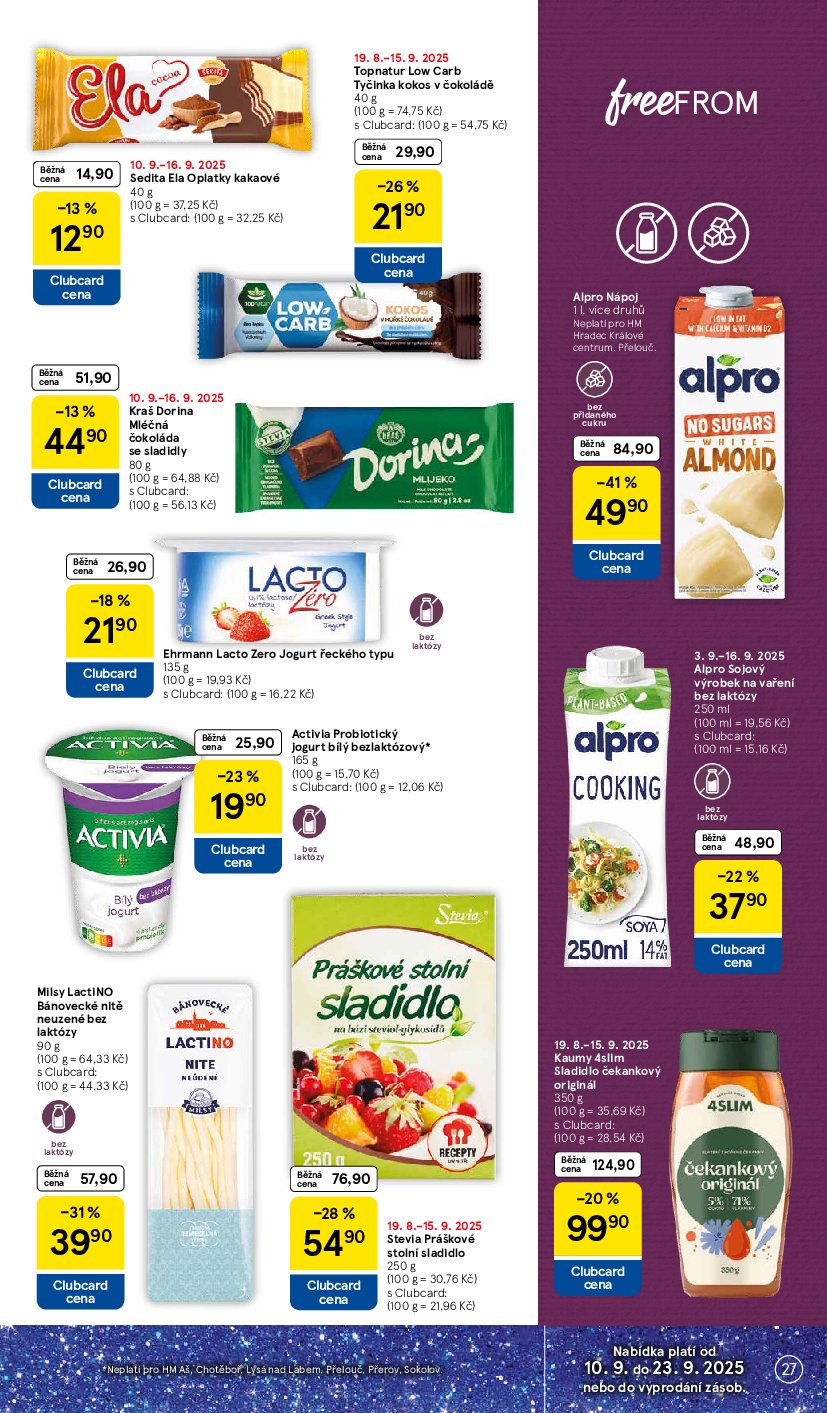 tesco - Leták Tesco od 10.09. do 16.09. - page: 27