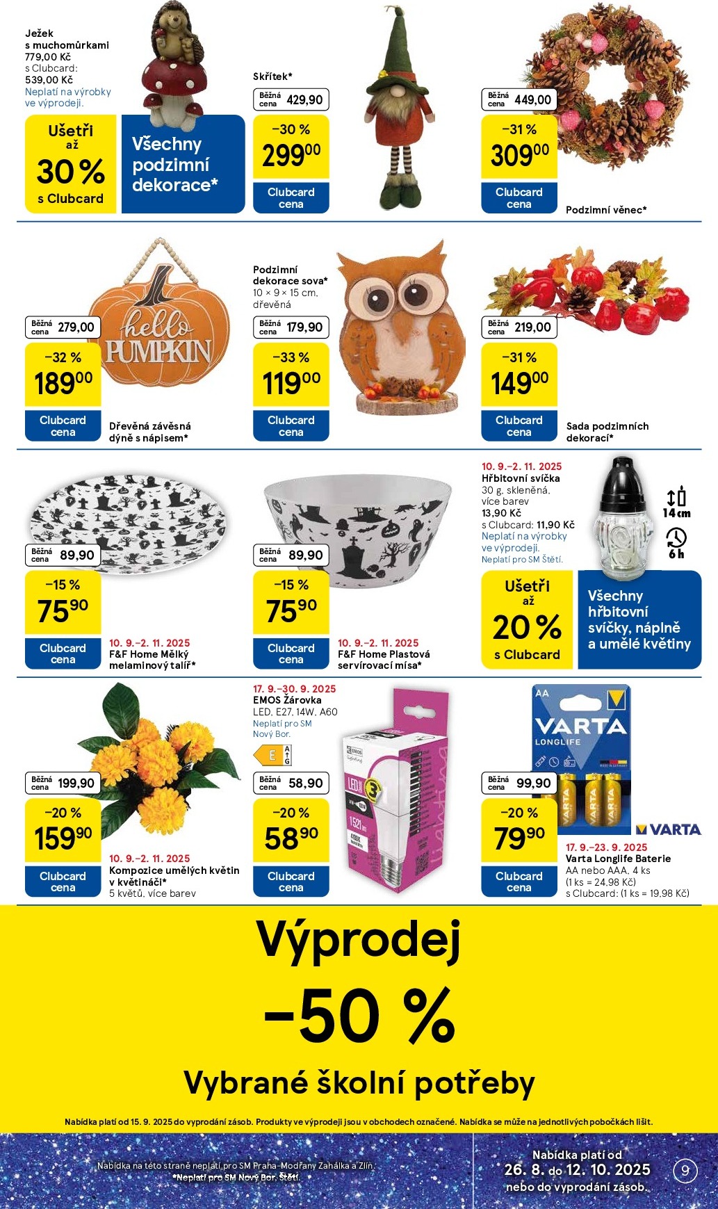 tesco - Leták Tesco supermarket od 17.09. do 23.09. - page: 9