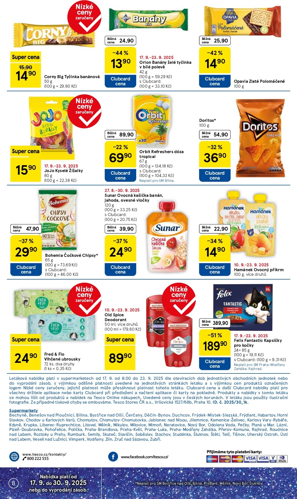 tesco - Leták Tesco supermarket od 17.09. do 23.09. - page: 8