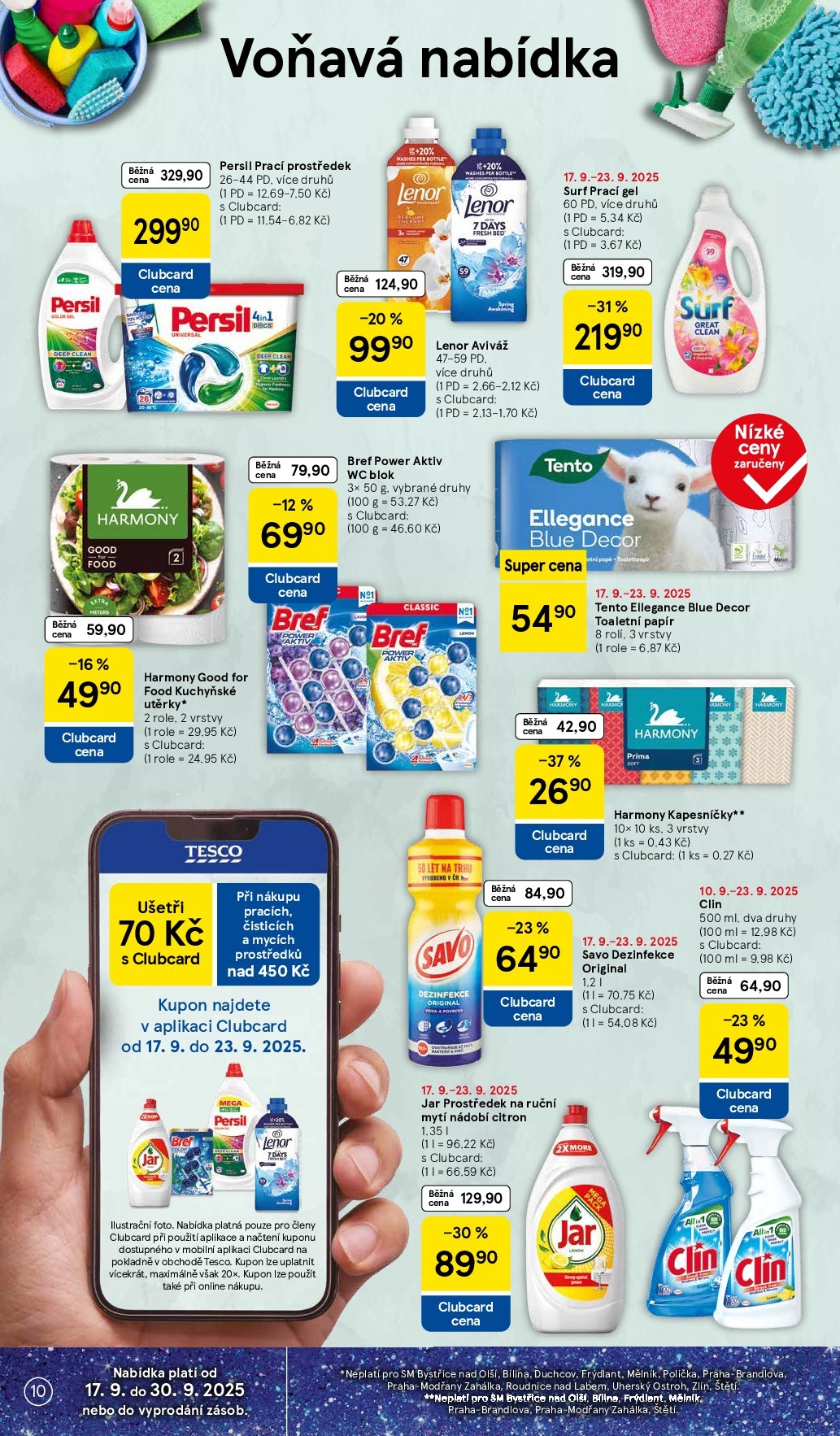 tesco - Leták Tesco supermarket od 17.09. do 23.09. - page: 10