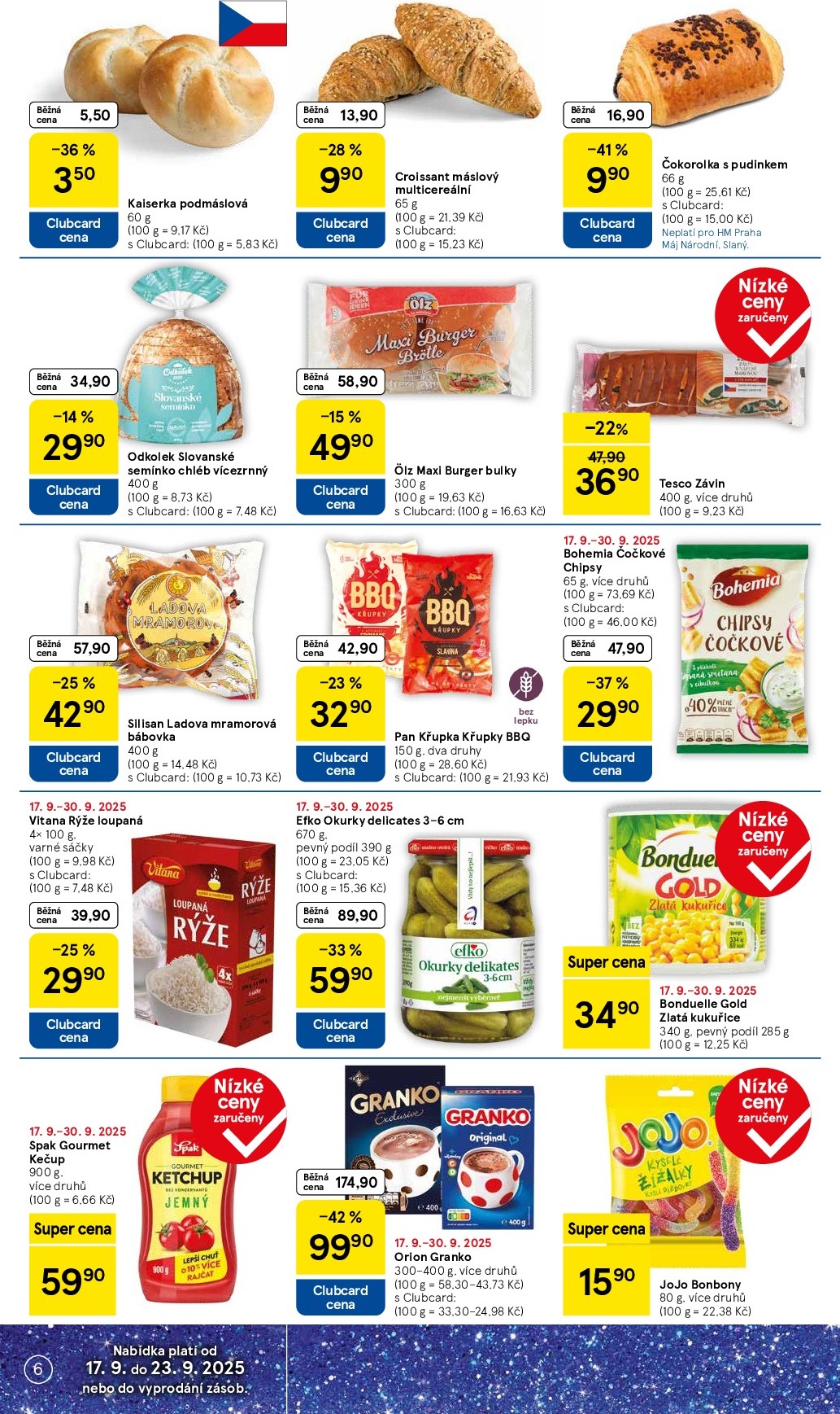 tesco - Leták Tesco od 17.09. do 23.09. - page: 6