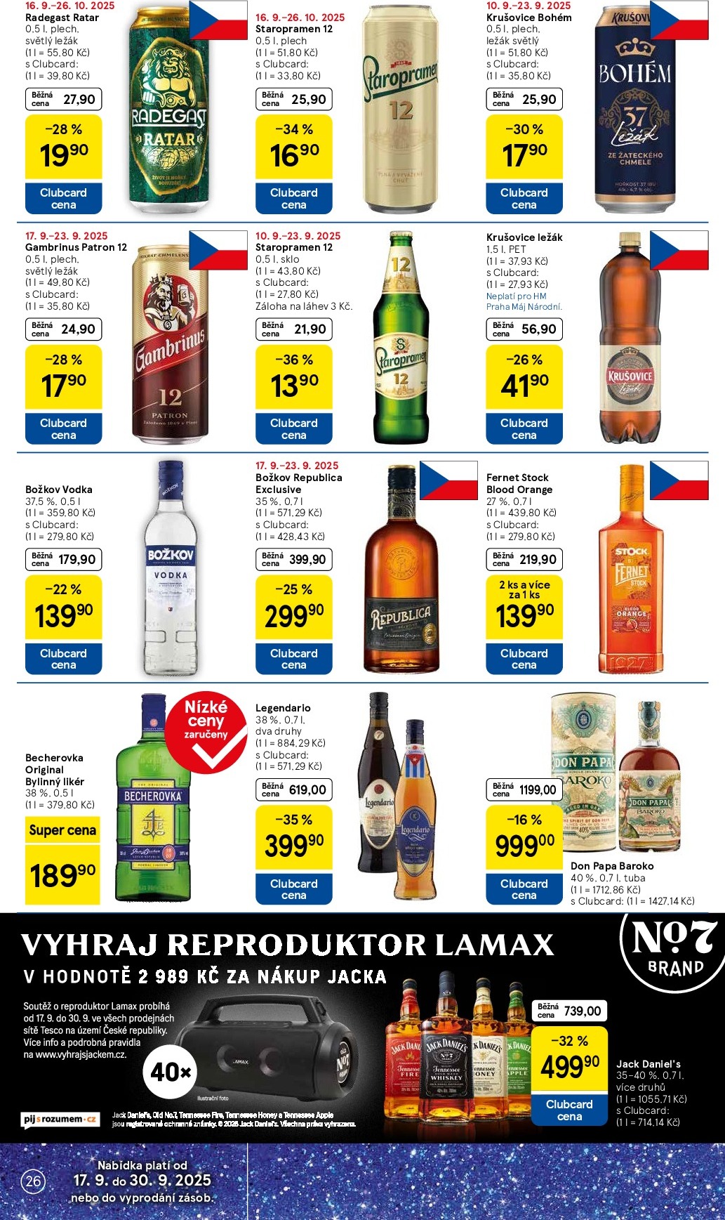 tesco - Leták Tesco od 17.09. do 23.09. - page: 26