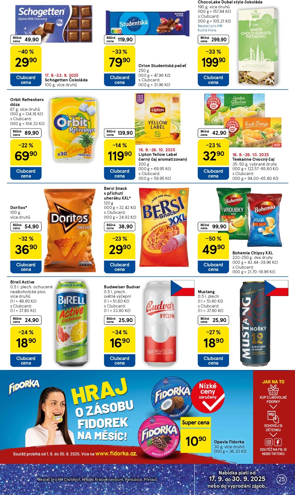 tesco - Leták Tesco od 17.09. do 23.09. - page: 25
