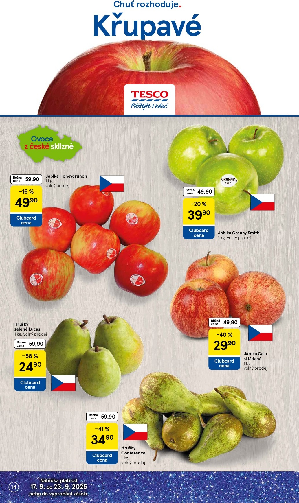 tesco - Leták Tesco od 17.09. do 23.09. - page: 14