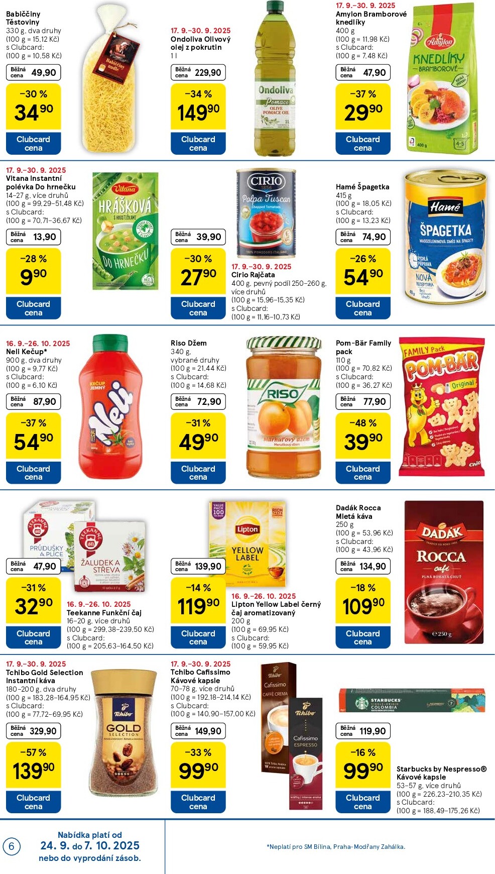 tesco - Leták Tesco supermarket od 24.09. do 30.09. - page: 6