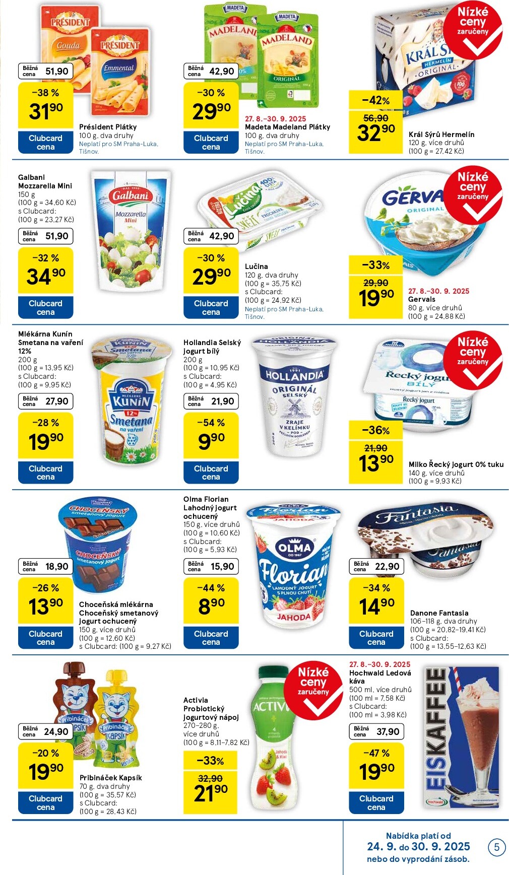 tesco - Leták Tesco supermarket od 24.09. do 30.09. - page: 5